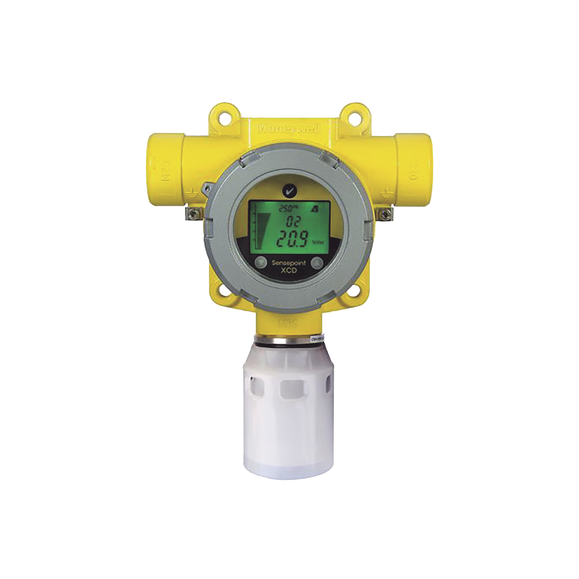 Detector Industrial De Gas, Con Sensor EC De Hidrogeno (H2) 0-1000 ppm, Salida 4-20 mA, CertificaciÃ³n UL/c-UL/INMETRO, Entradas 2x3/4" NPT, Carcasa Pintado De Aluminio Grado Marino, ProtecciÃ³n Contra Intemperie De Nailon