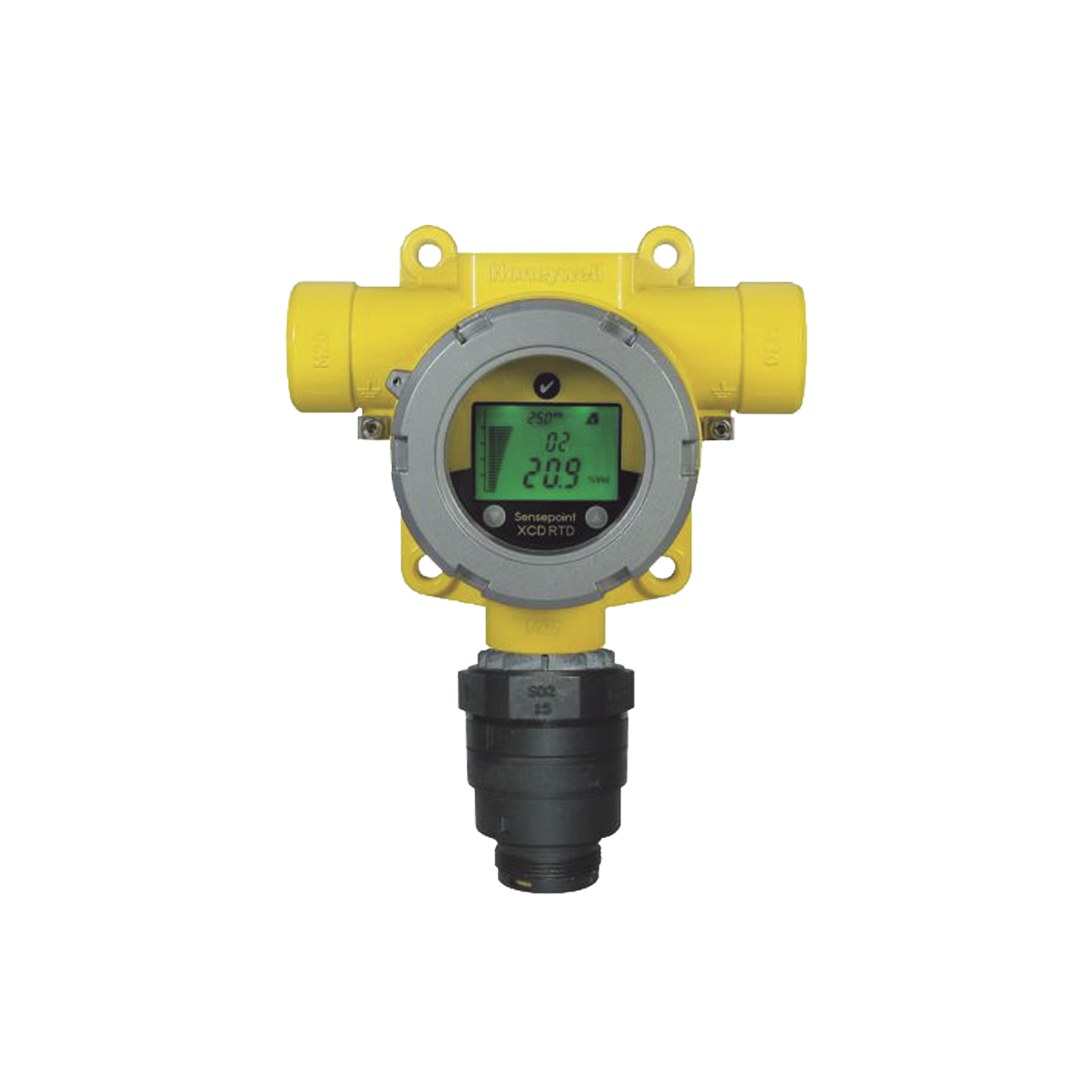 Detector Industrial Con Sensor Remoto Para Hidrogeno (H2), 0-1000 PPM, Salida 4-20 mA, 3 Relays, CertificaciÃ³n UL/c-UL/INMETRO, Entradas 2x3/4" NPT, Carcasa De Aluminio Grado Marino, Serie Sensepoint XCD RTD