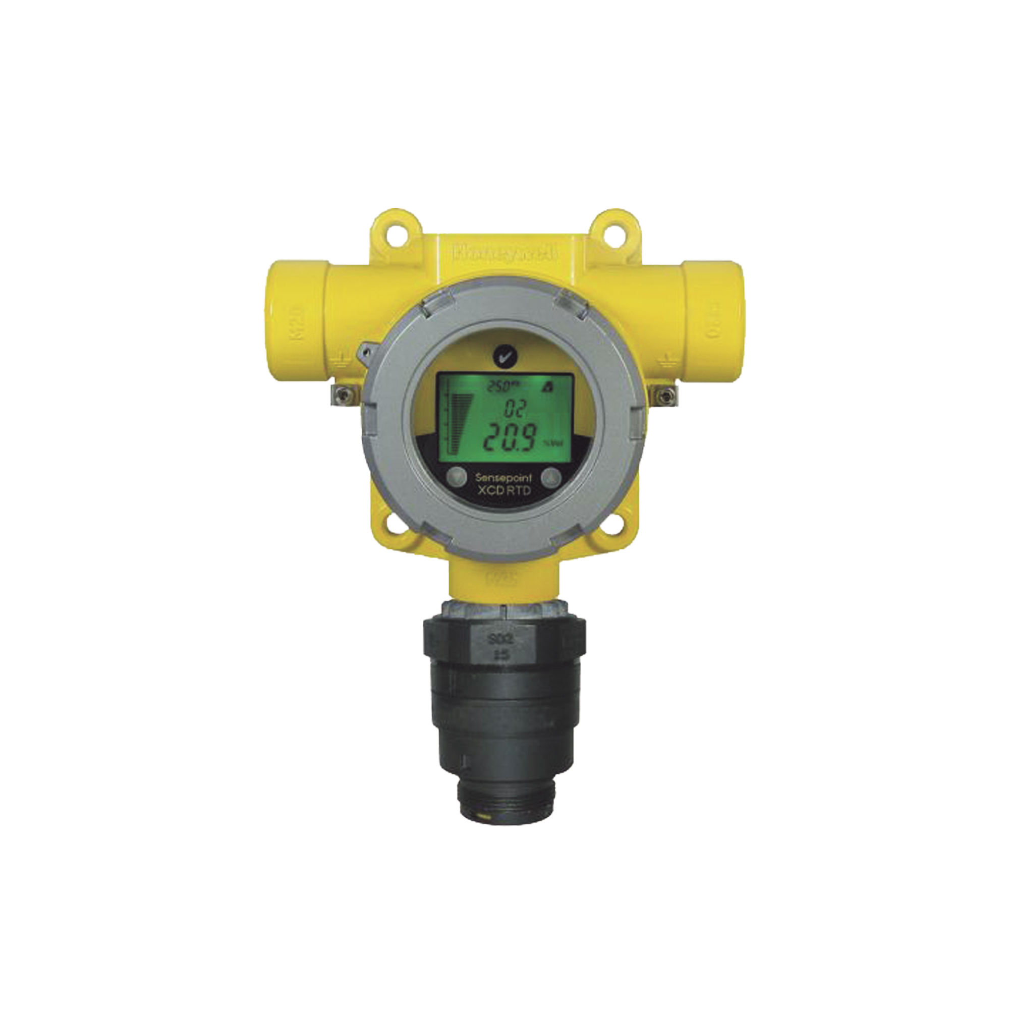 Detector Industrial Con Sensor Remoto Para Hidrogeno (H2), 0-1000 PPM, Salida 4-20 mA, 3 Relays, CertificaciÃ³n UL/c-UL/INMETRO, Entradas 2x3/4" NPT, Carcasa De Aluminio Grado Marino, Serie Sensepoint XCD RTD