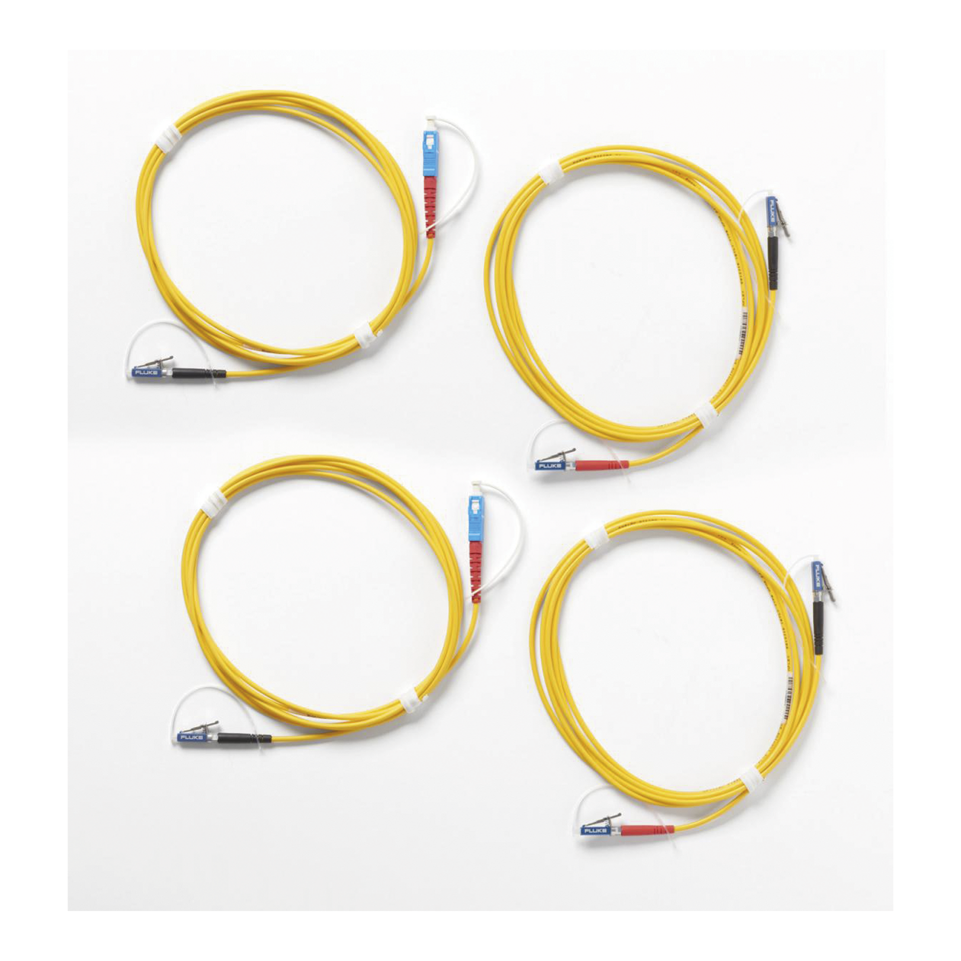 Kit de Cables de Referencia de ComprobaciÃ³n Monomodo CertiFiberÂ® Pro, Para Fibras con Conectores LC (2 SC/LC MetÃ¡lico, 2 LC/LC MetÃ¡lico), de 2 Metros