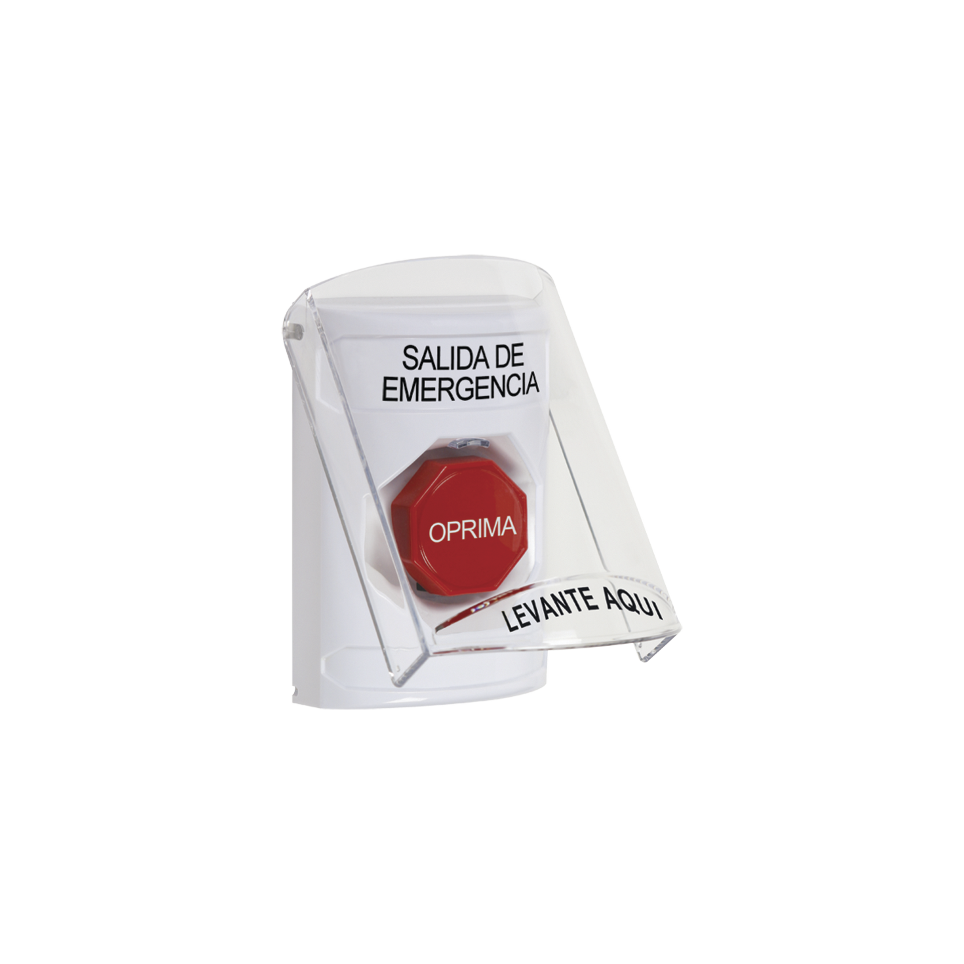 BotÃ³n MultipropÃ³sito, Texto Salida De Emergencia, Llave para Restablecer, Bocina Integrada De Alarma, Tapa De Policarbonato, 2 Relevadores forma C, Interior