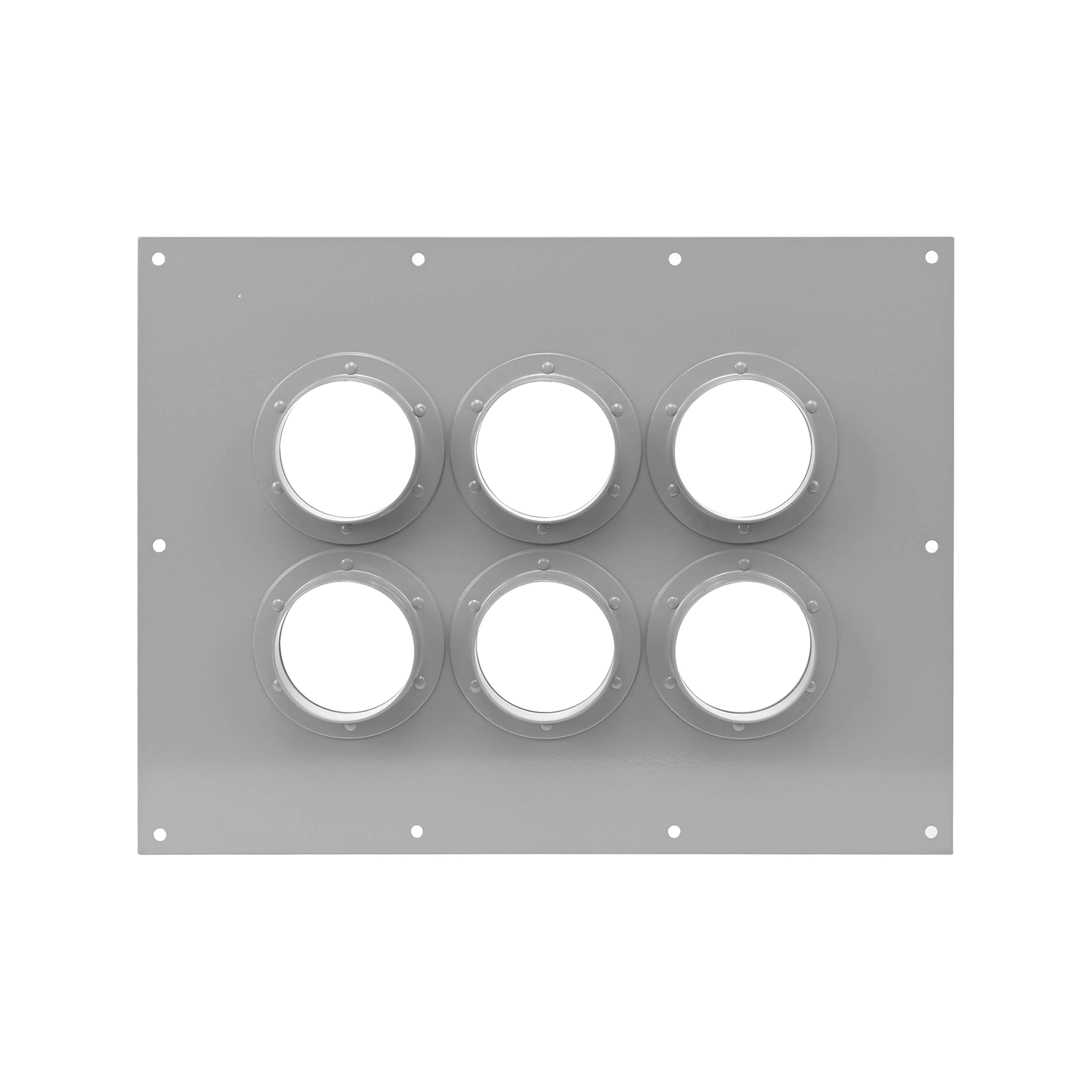 Placa Pasamuro Con Capacidad de 6 Botas de 4"