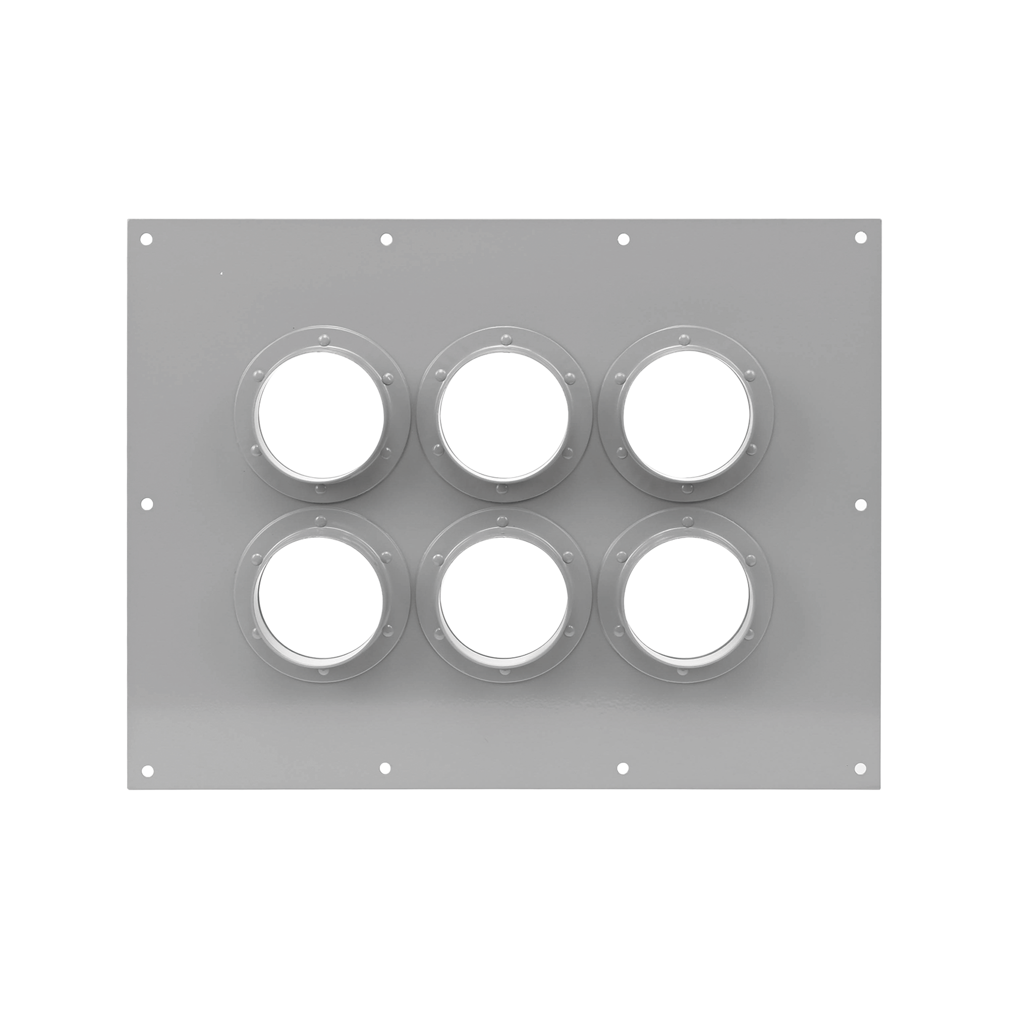 Placa Pasamuro Con Capacidad de 6 Botas de 4"