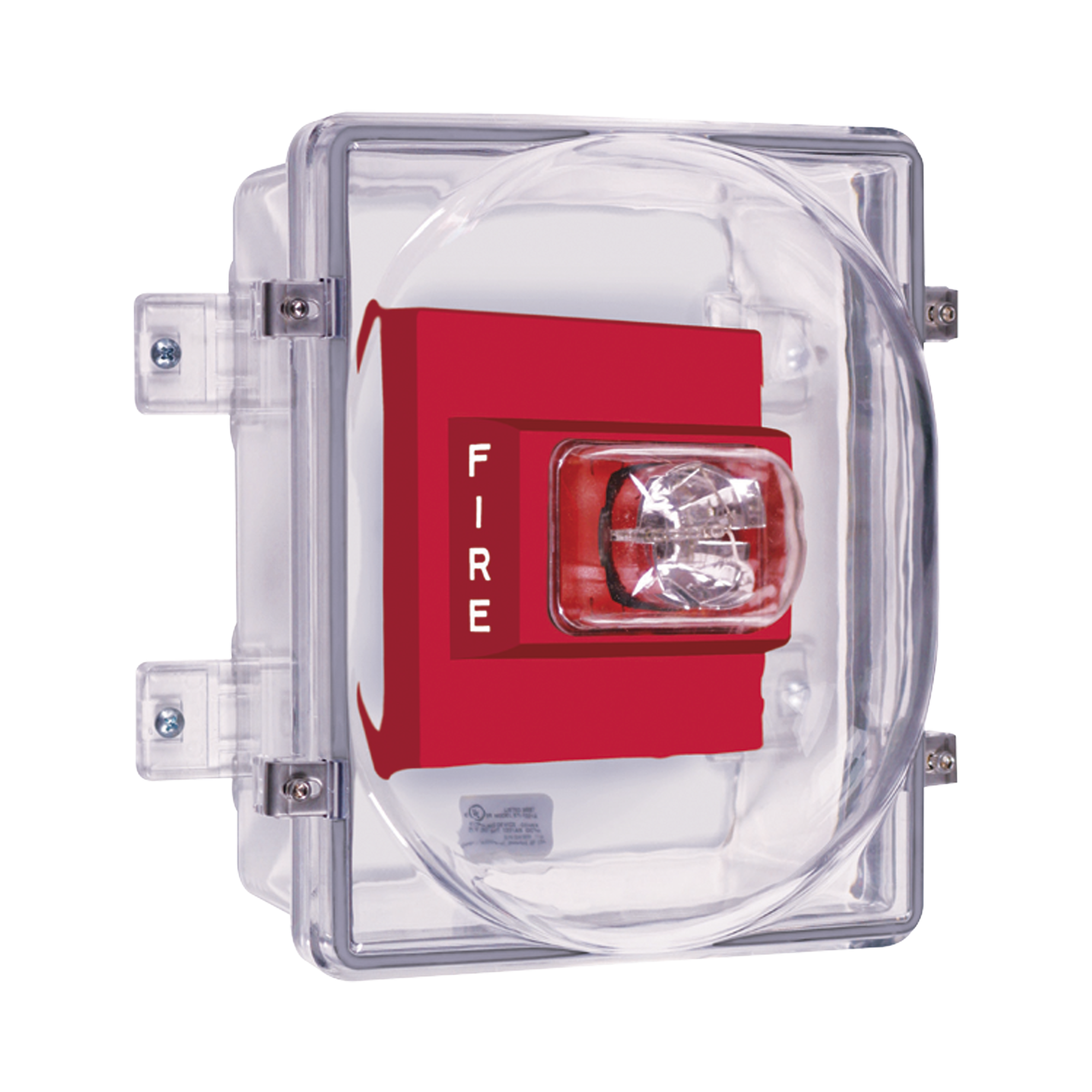 Cubierta Protectora Serie STOPPER De Policarbonato para Estrobos, Listado UL/CUL, MEA 49-00-E, ADA