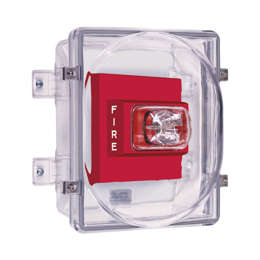 Cubierta Protectora Serie STOPPER De Policarbonato para Estrobos, Listado UL/CUL, MEA 49-00-E, ADA