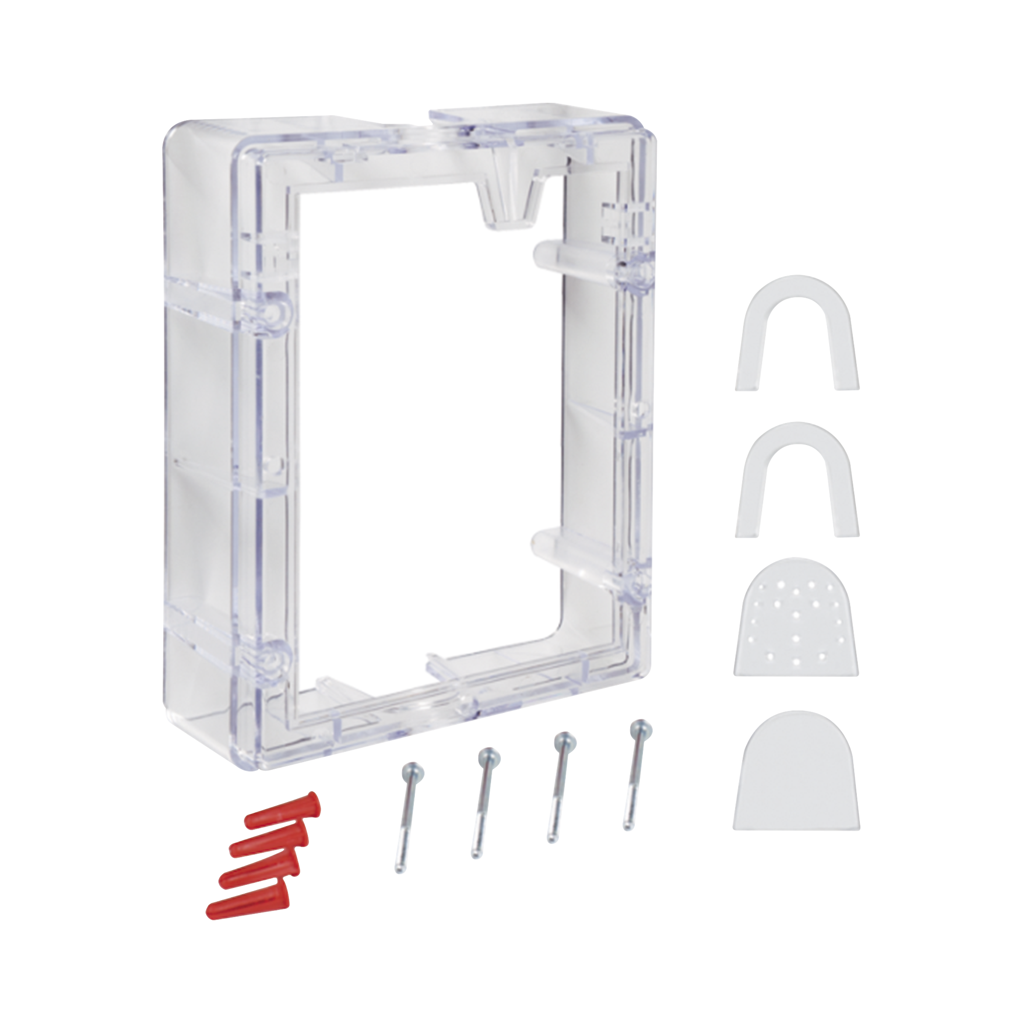 Espaciador de conducto con marco - Transparente para la serie Stopper