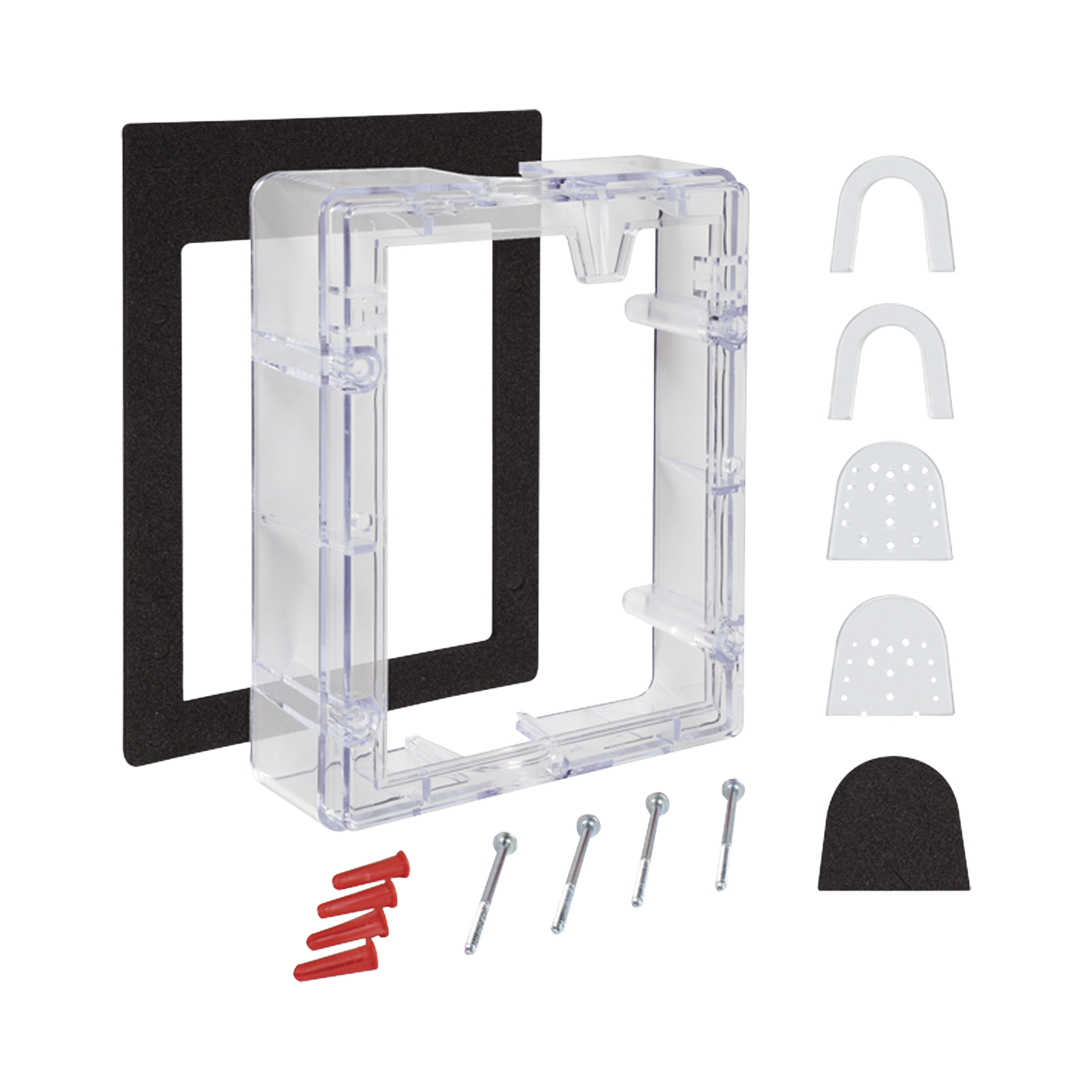 Espaciador de conducto transparente con juntas, para la serie Stopper IIÂ®Espaciador de conducto transparente con juntas, para la serie Stopper IIÂ®