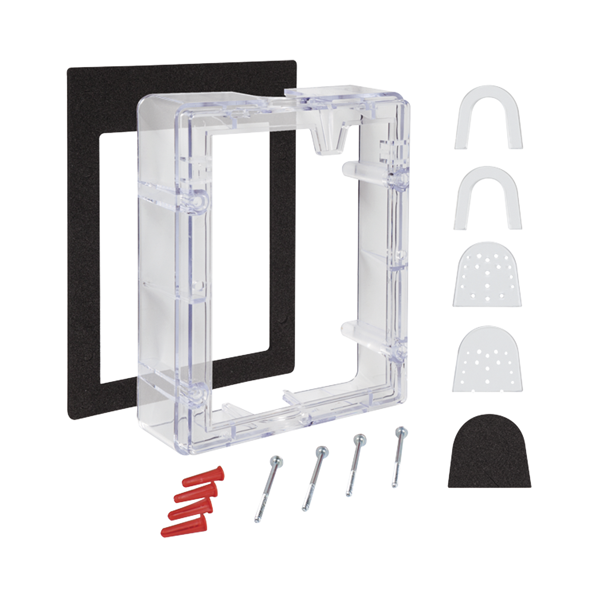 Espaciador de conducto transparente con juntas, para la serie Stopper IIÂ®Espaciador de conducto transparente con juntas, para la serie Stopper IIÂ®