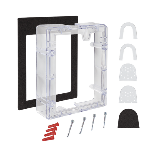 Espaciador de conducto transparente con juntas, para la serie Stopper IIÂ®Espaciador de conducto transparente con juntas, para la serie Stopper IIÂ®