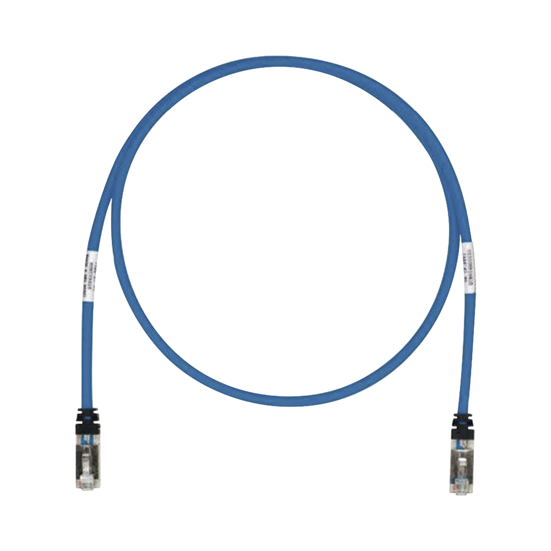 Patch Cord Cat6A, Blindado S/FTP, CM/LS0H, 30 ft, Color Azul