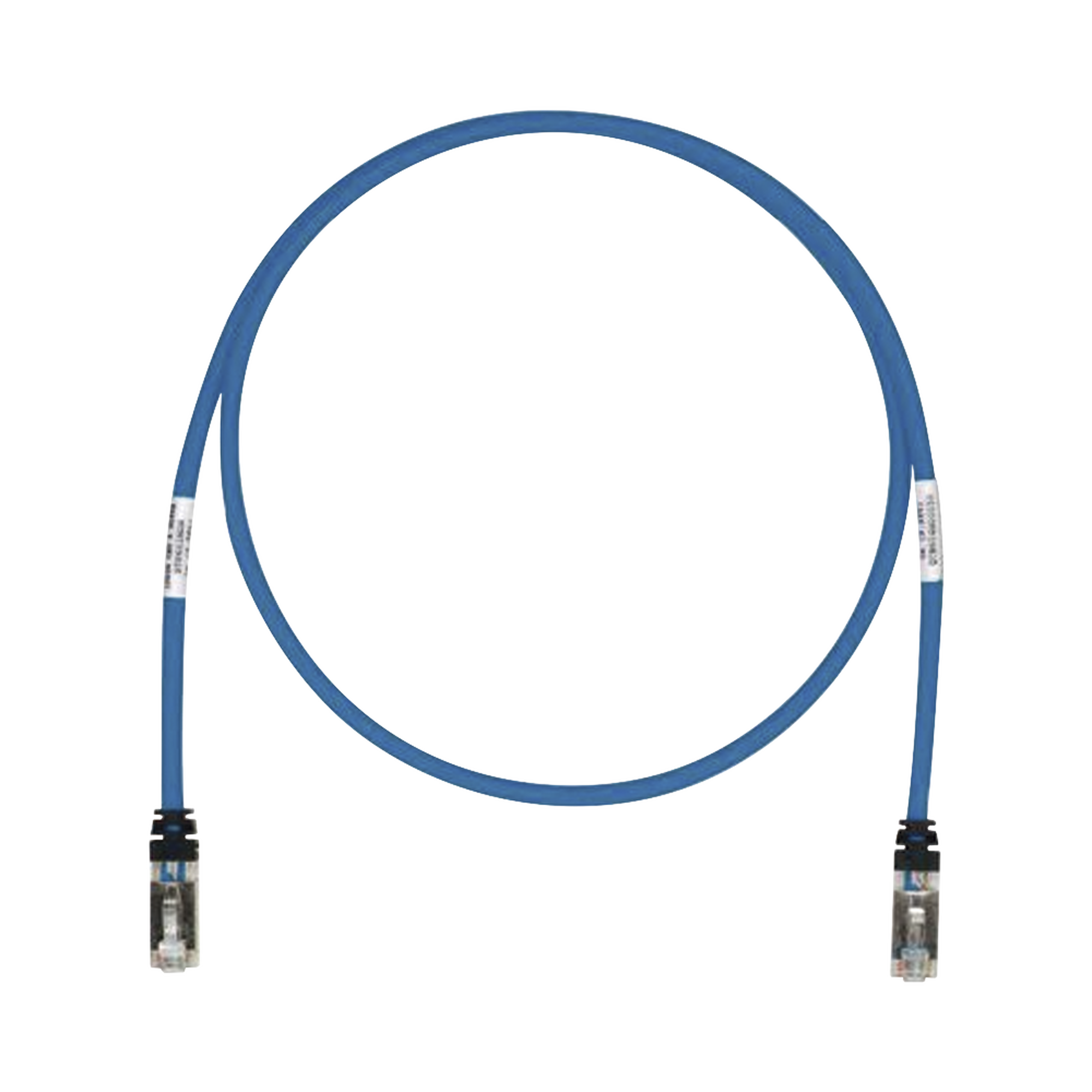 Patch Cord Cat6A, Blindado S/FTP, CM/LS0H, 30 ft, Color Azul