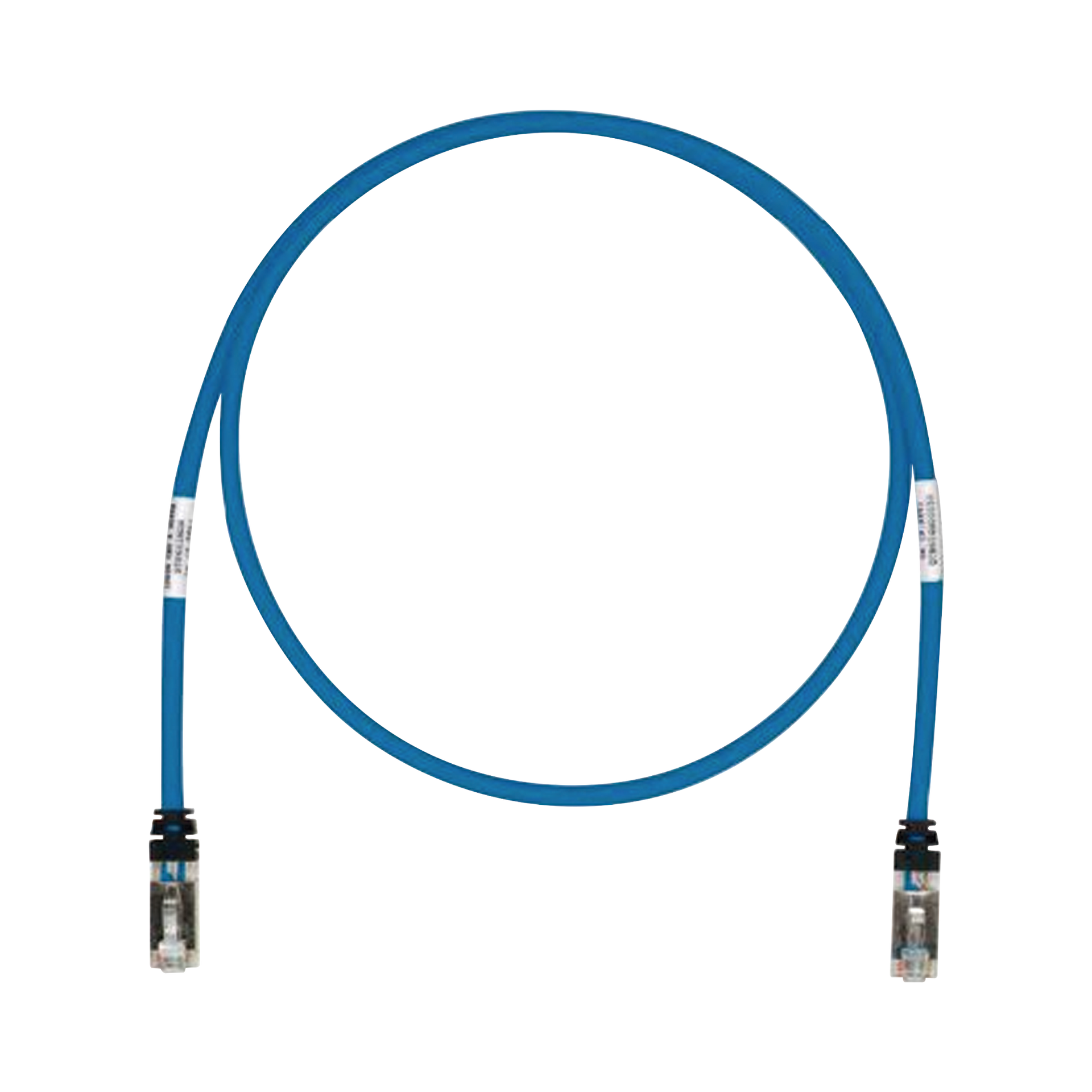 Patch Cord Cat6A, Blindado S/FTP, CM/LS0H, 3ft, Color Azul
