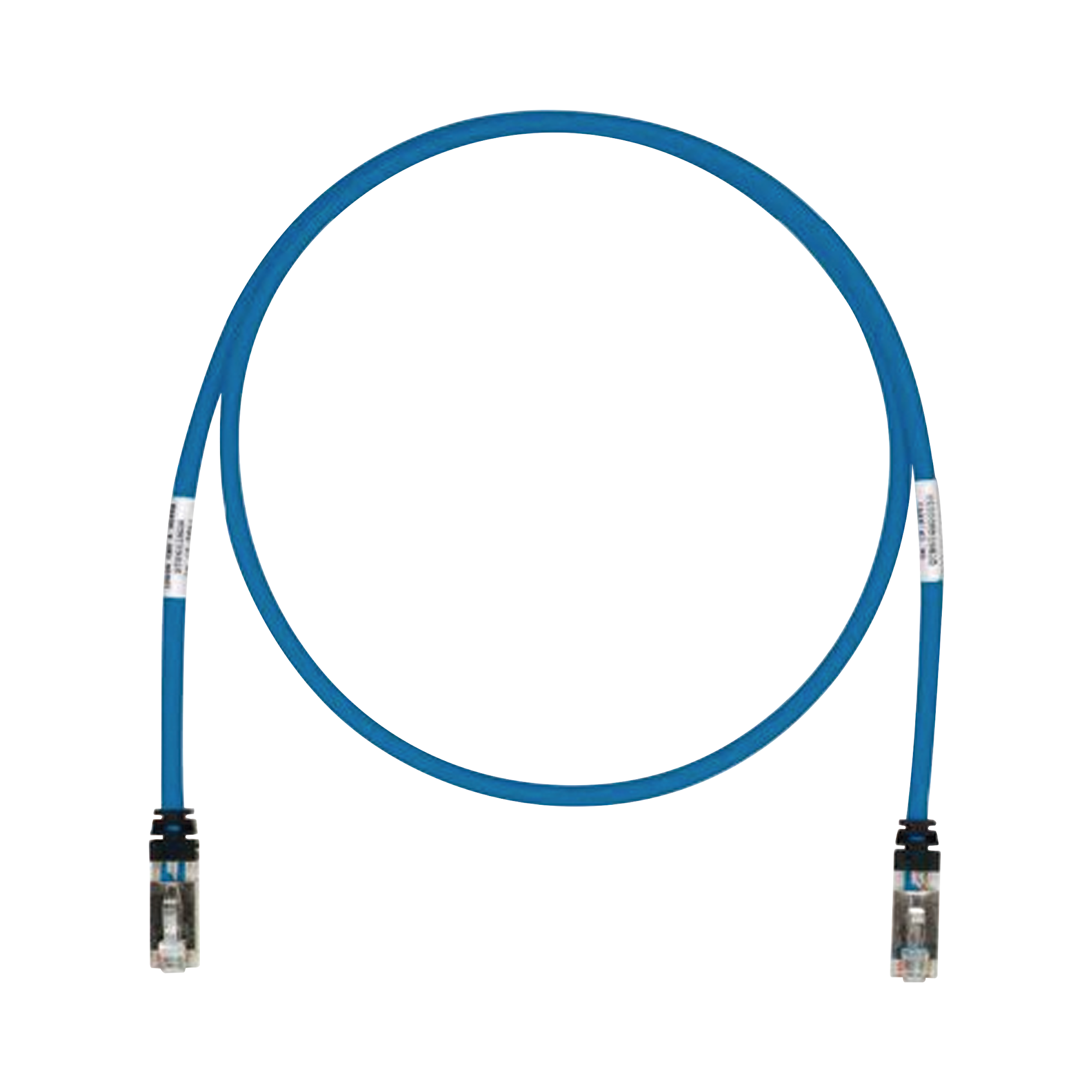 Patch Cord Cat6A, Blindado S/FTP, CM/LS0H, 3ft, Color Azul