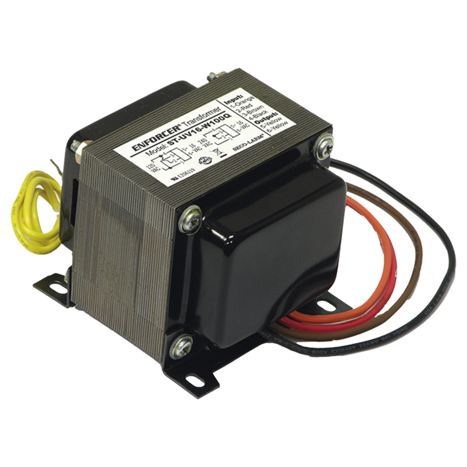 Transformador Abierto ST-UVDA-W100Q / Salida Dual 24/28VAC / 100W / Entradas 120/240VAC / ReducciÃ³n EMI / Amplia Aplicabilidad