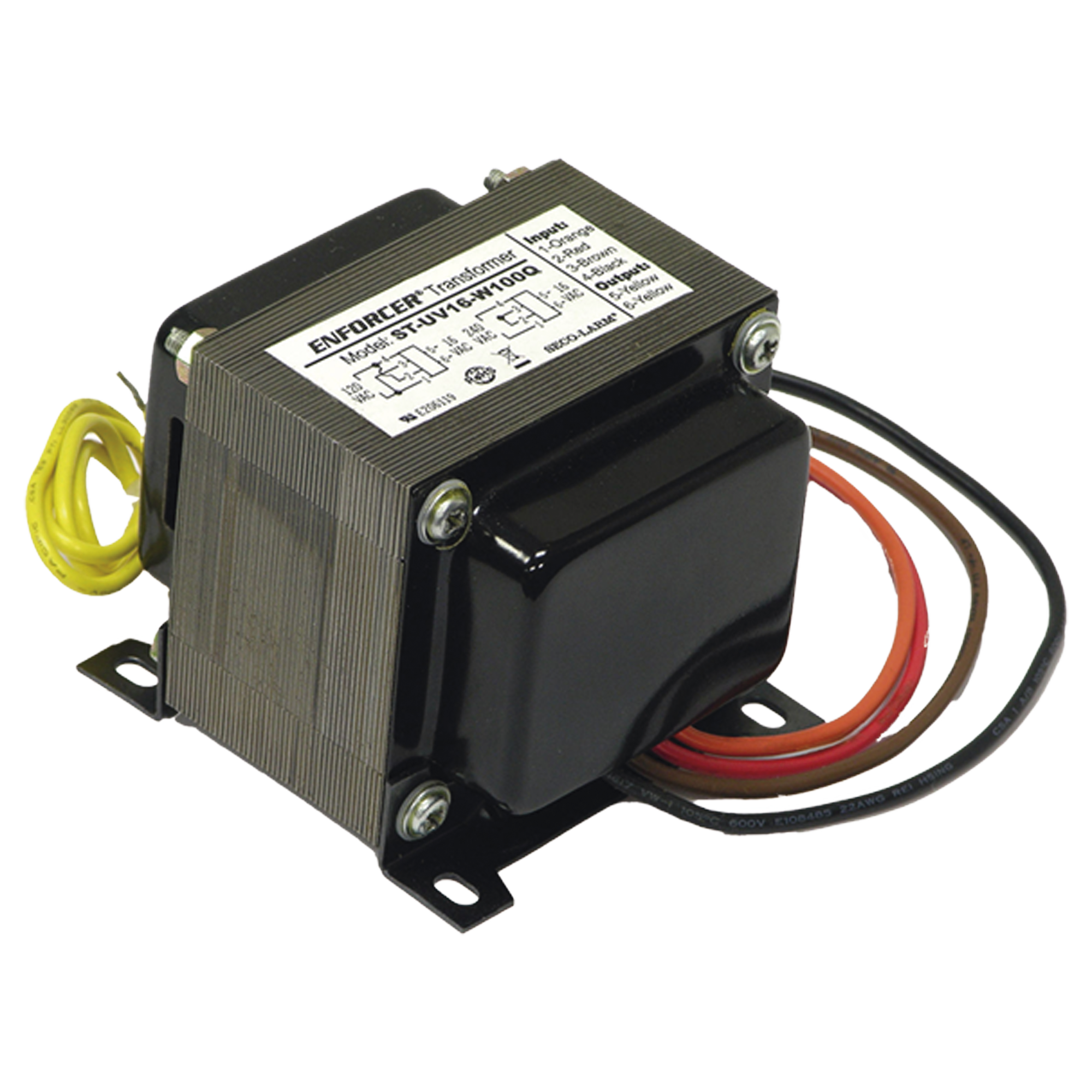 Transformador Abierto ST-UVDA-W100Q / Salida Dual 24/28VAC / 100W / Entradas 120/240VAC / ReducciÃ³n EMI / Amplia Aplicabilidad