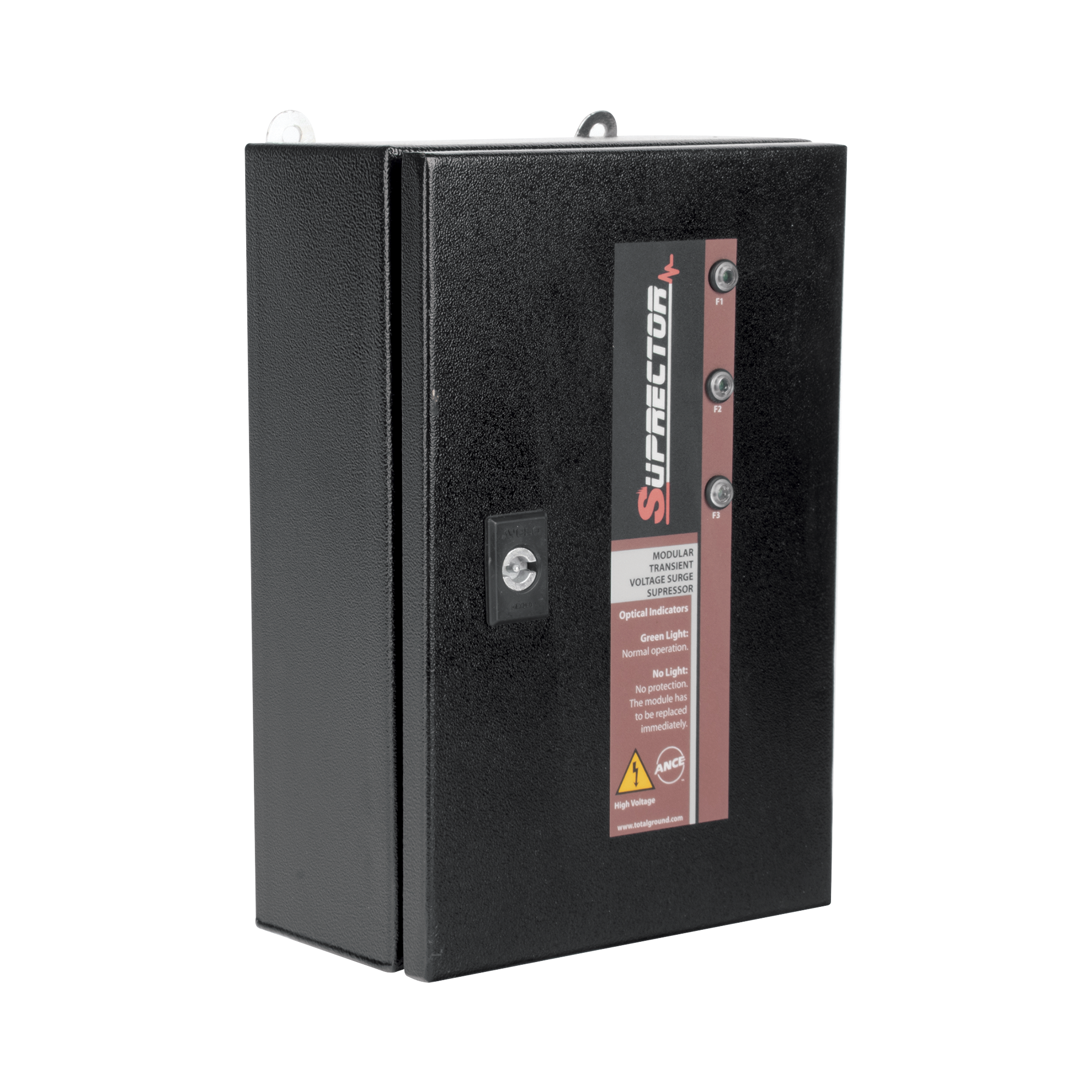 Supresor de Pico Clase C con Voltaje de OperaciÃ³n 127/220 Vca, 3 Fases, 320 KA.