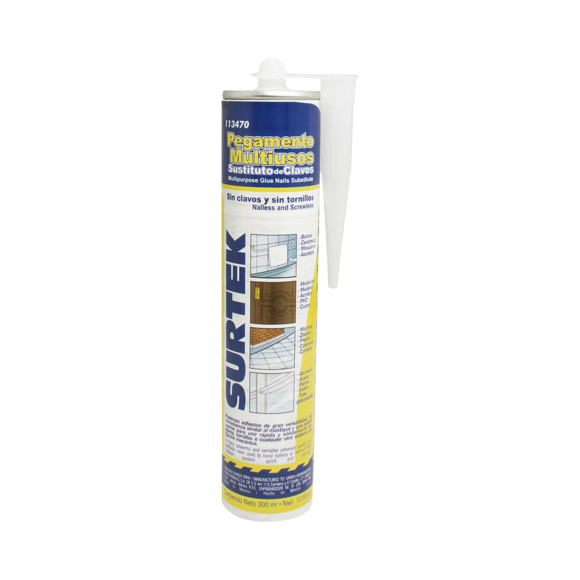 Pegamento Multiusos Sin Clavos (300 ml) (SKU:113470)