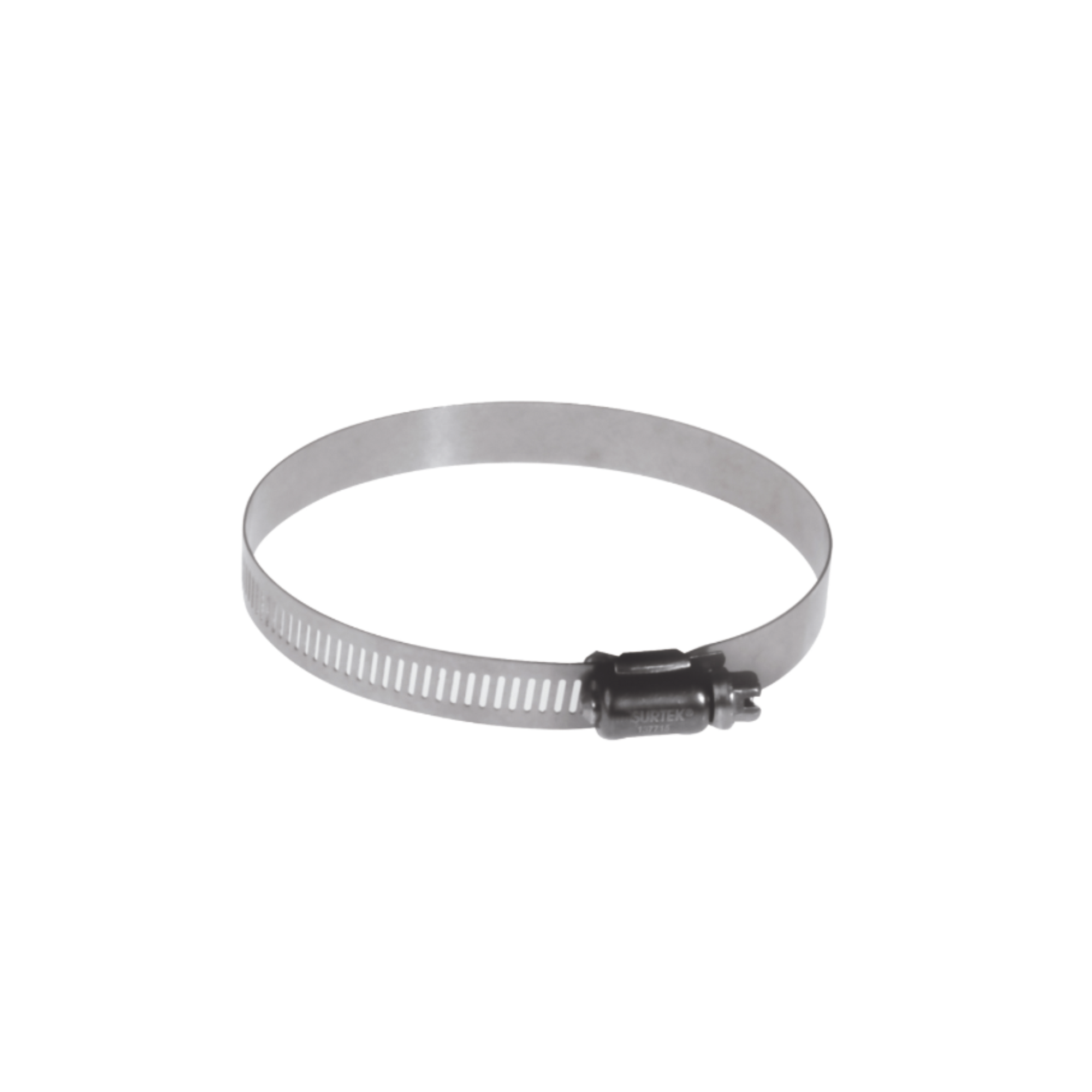 Abrazadera sin fin diÃ¡metro 1-9/16 a 2-1/2in, ancho 1/2in inoxidable