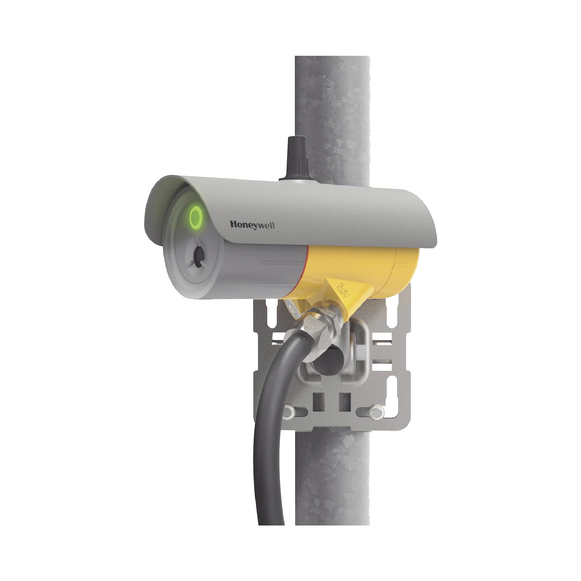 Detector UltrasÃ³nico de Fuga de Gas / ConexiÃ³n NPT a Â¾â / Montaje Ajustable y Parasol