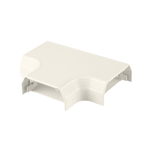 Accesorio en "T", para uso con canaleta T70, Material PVC RÃ­gido, Color Blanco