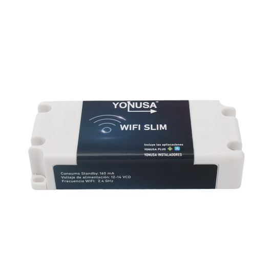 Modulo WIFI SLIM para uso en Energizadores YONUSA / AplicaciÃ³n sin costo / BotÃ³n de PÃ¡nico