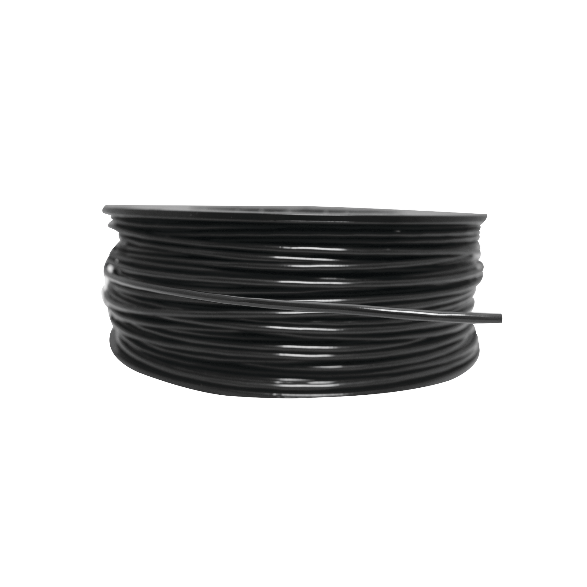 Bobina de 152 Metros de Cable Detector de Calor | Temperatura Fija 185Â° | Recubrimiento de Nylon Negro Para Aplicaciones en Exterior | Con GuÃ­a Acerada