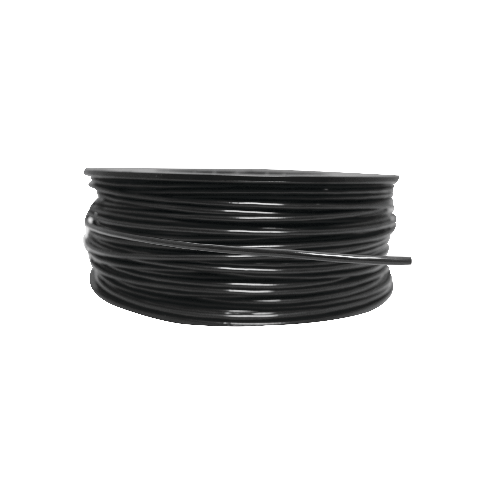 Bobina de 152 Metros de Cable Detector de Calor | Temperatura Fija 185Â° | Recubrimiento de Nylon Negro Para Aplicaciones en Exterior | Con GuÃ­a Acerada