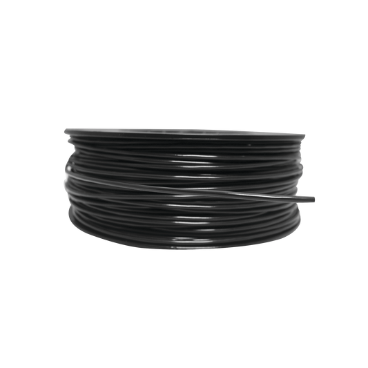 Bobina de 152 Metros de Cable Detector de Calor | Temperatura Fija 185Â° | Recubrimiento de Nylon Negro Para Aplicaciones en Exterior | Con GuÃ­a Acerada