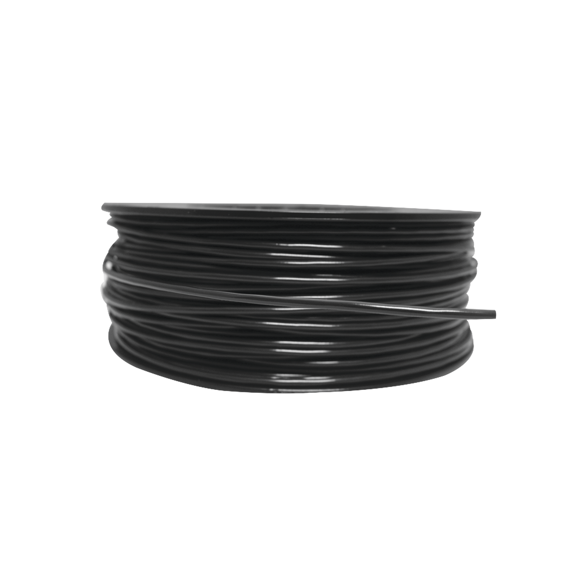 Bobina de 152 Metros de Cable Detector de Calor, Temperatura Fija 235Â° C, Recubrimiento de Nylon Negro para Aplicaciones en Exterior, Sin GuÃ­a Acerada