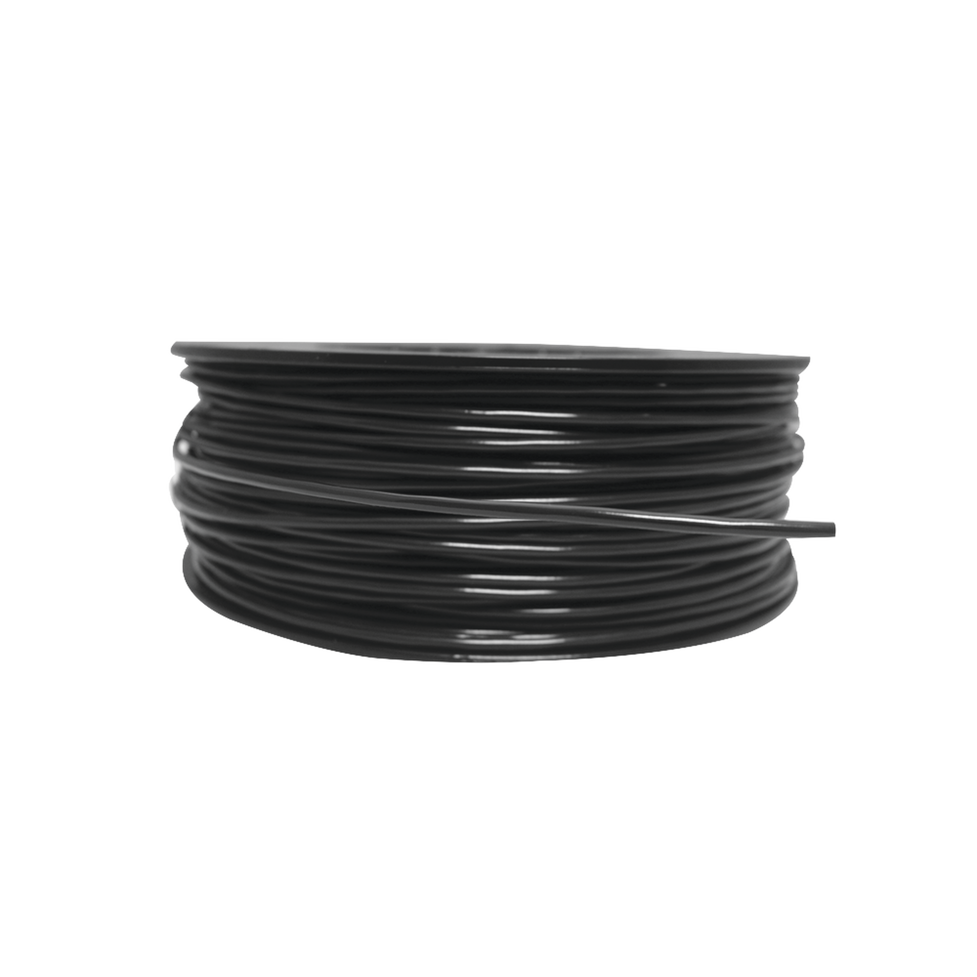 Bobina de 152 Metros de Cable Detector de Calor, Temperatura Fija 235Â° C, Recubrimiento de Nylon Negro para Aplicaciones en Exterior, Sin GuÃ­a Acerada