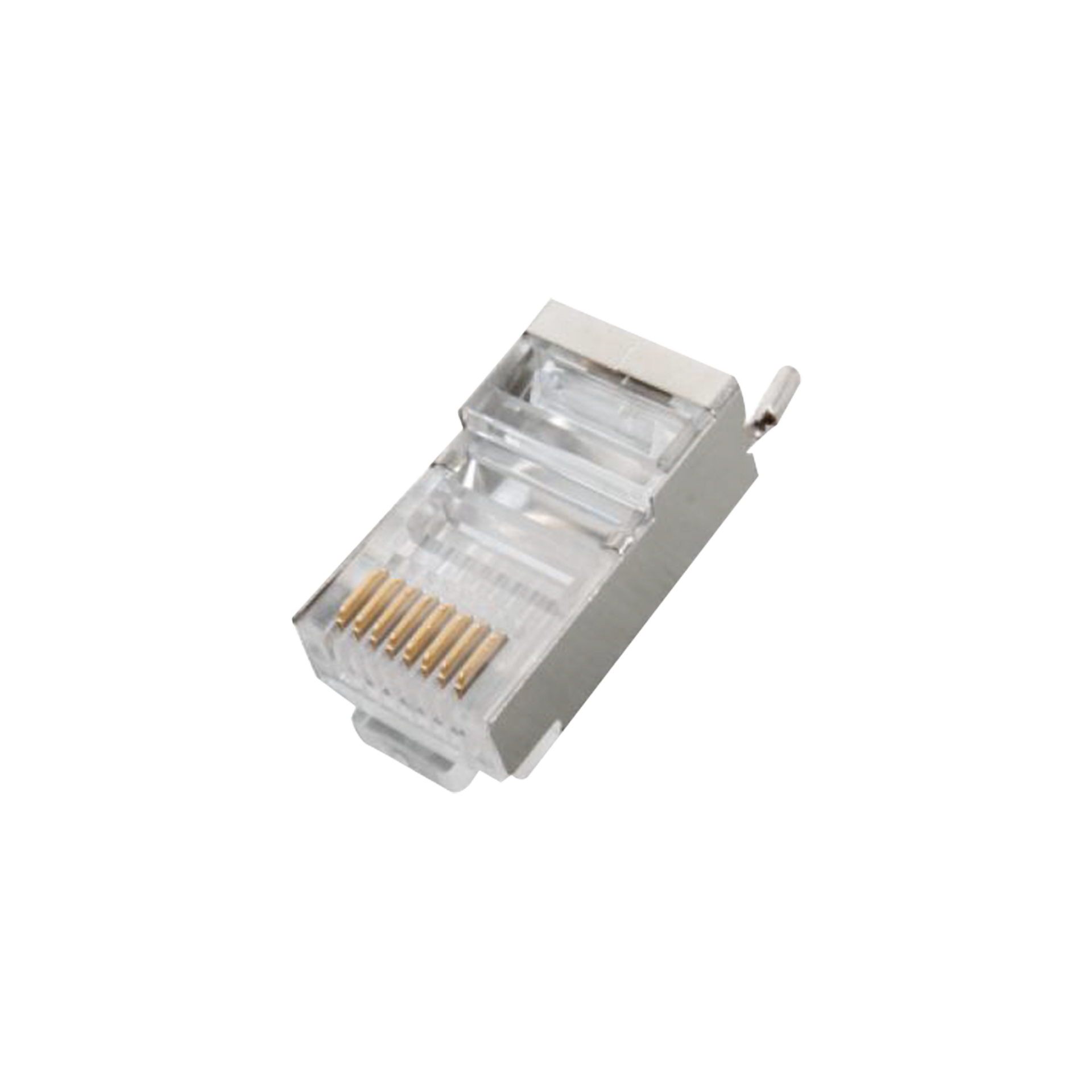 Conector RJ45 para Cable FTP/STP CategorÃ­a 5E - Blindado con pin a tierra