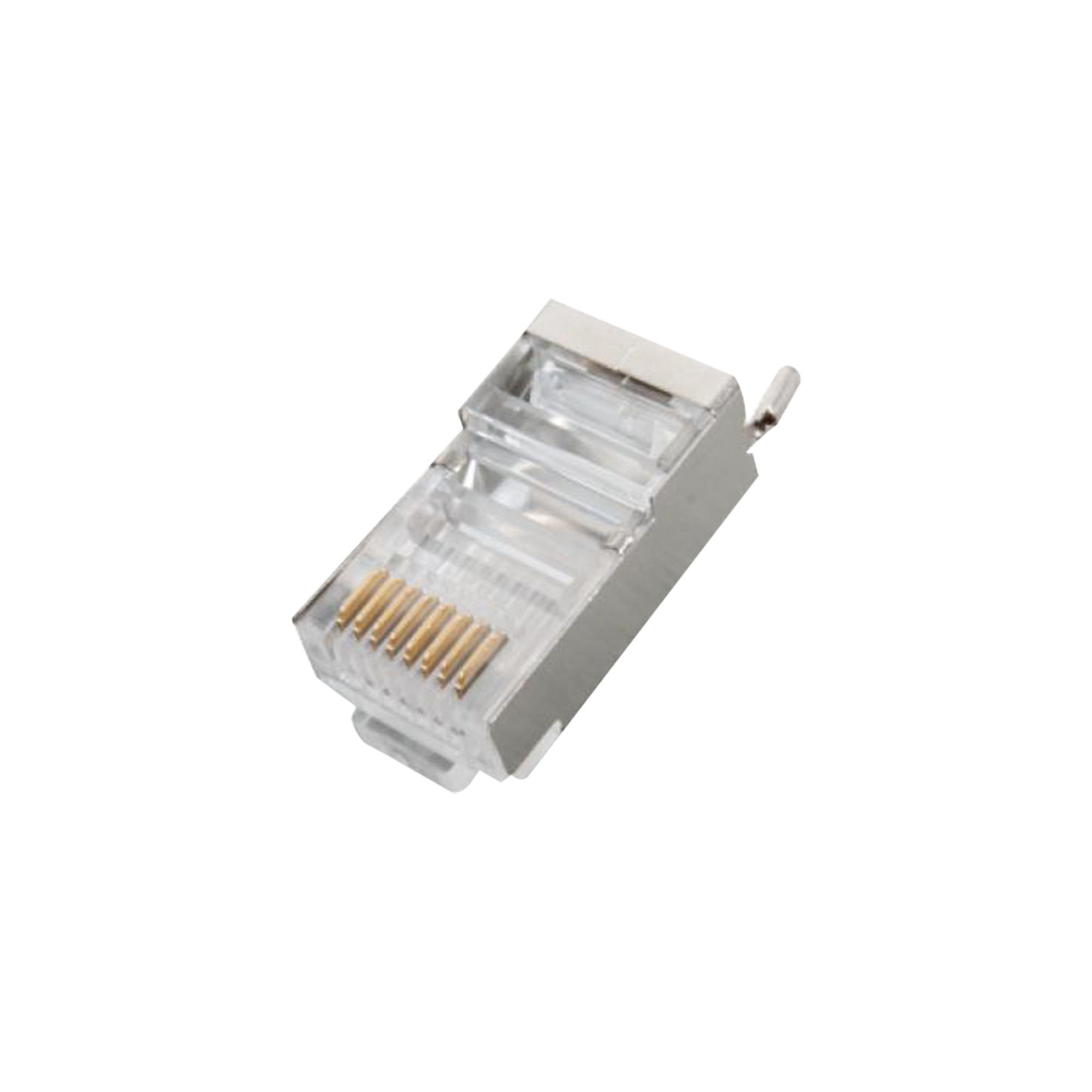 Conector RJ45 para Cable FTP/STP CategorÃ­a 5E - Blindado con pin a tierra