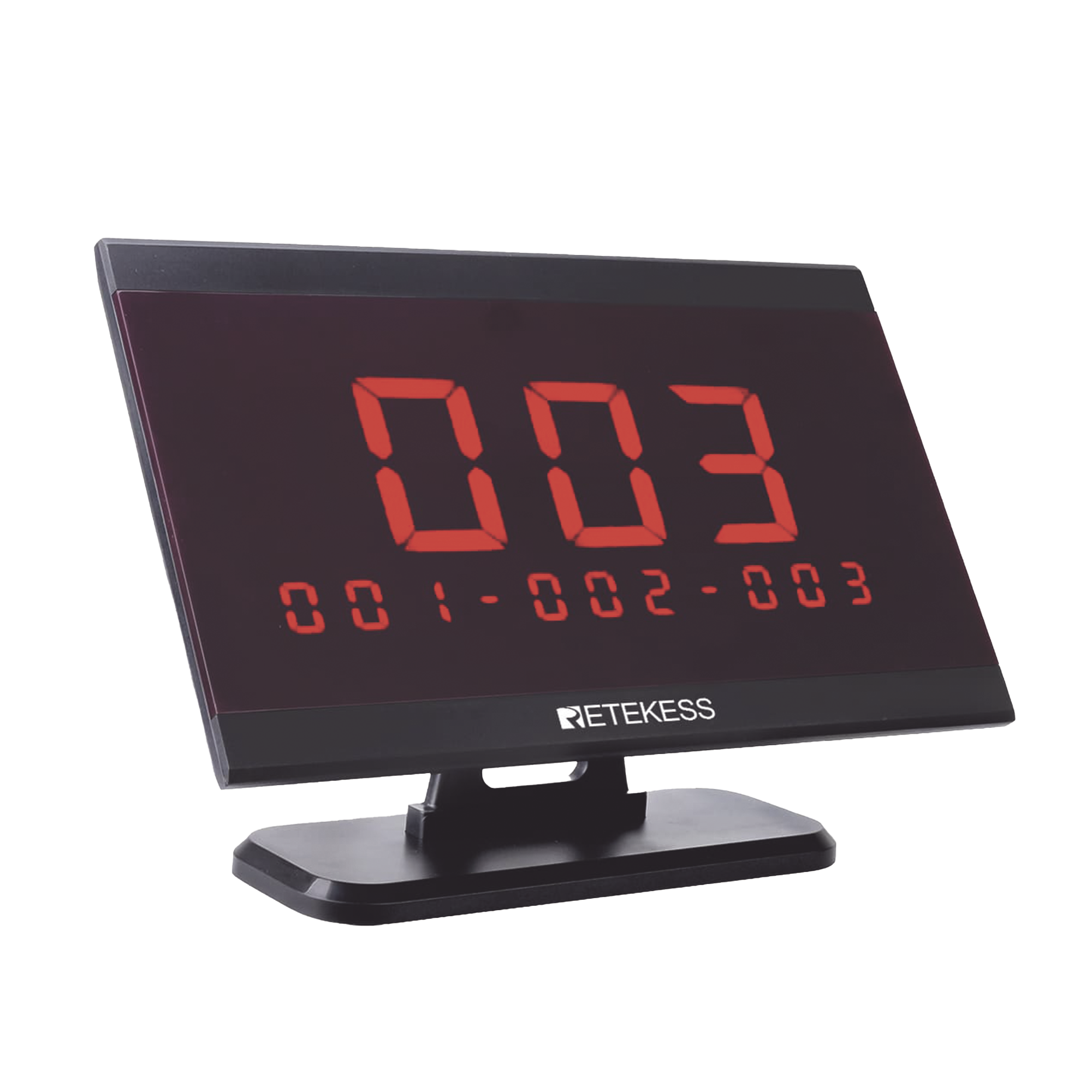 Pantalla receptora inalambrica para sistema de llamada de asistencia