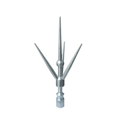 Punta Pararrayo Tipo Franklin con MÃ¡stil de 1.2 m.