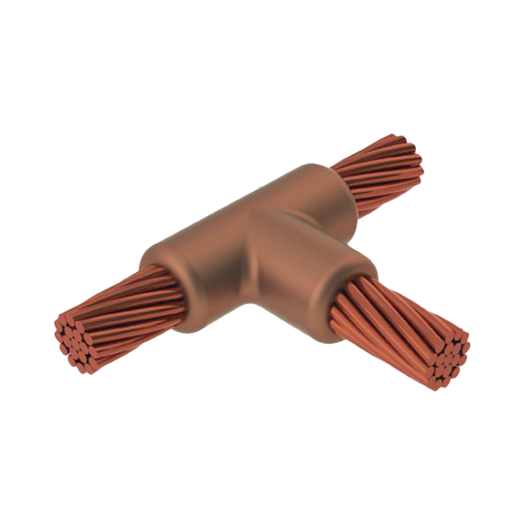 Molde para Soldadura exotemica tipo T para cable 2/0 AWG - 4 AWG.