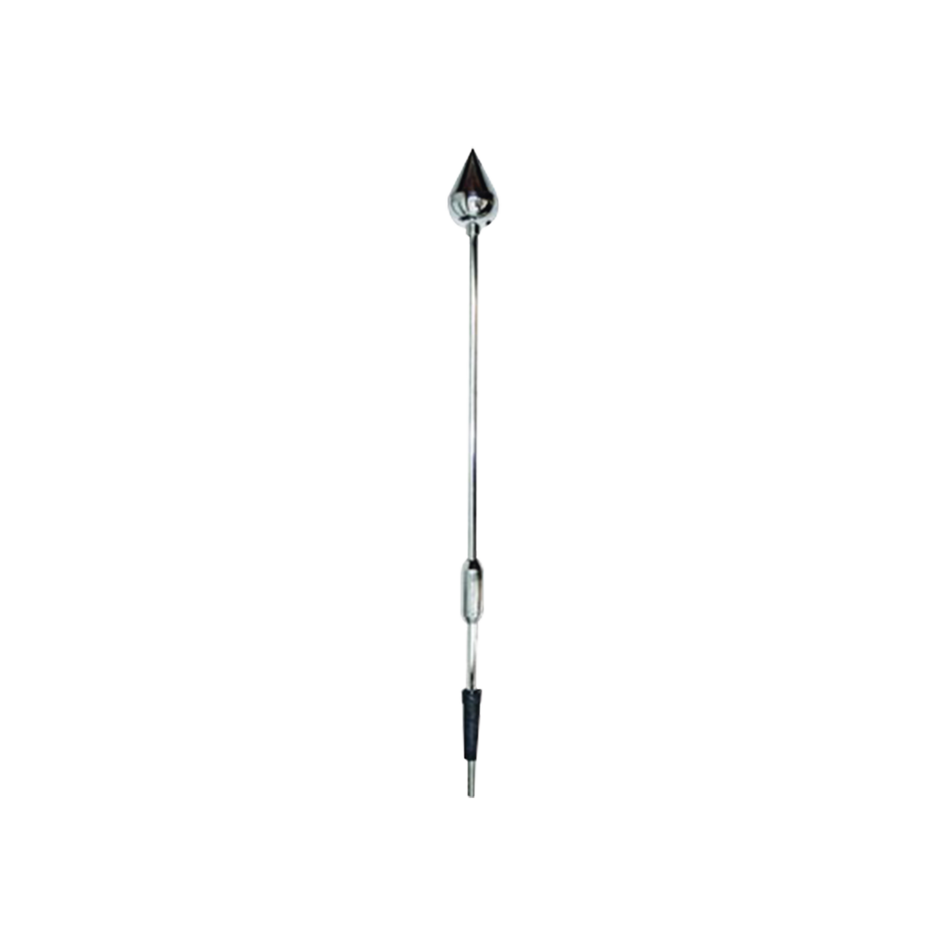 Punta Pararrayo PiezoelÃ©ctrica de Aluminio con Avance de Cebado de 30 m.