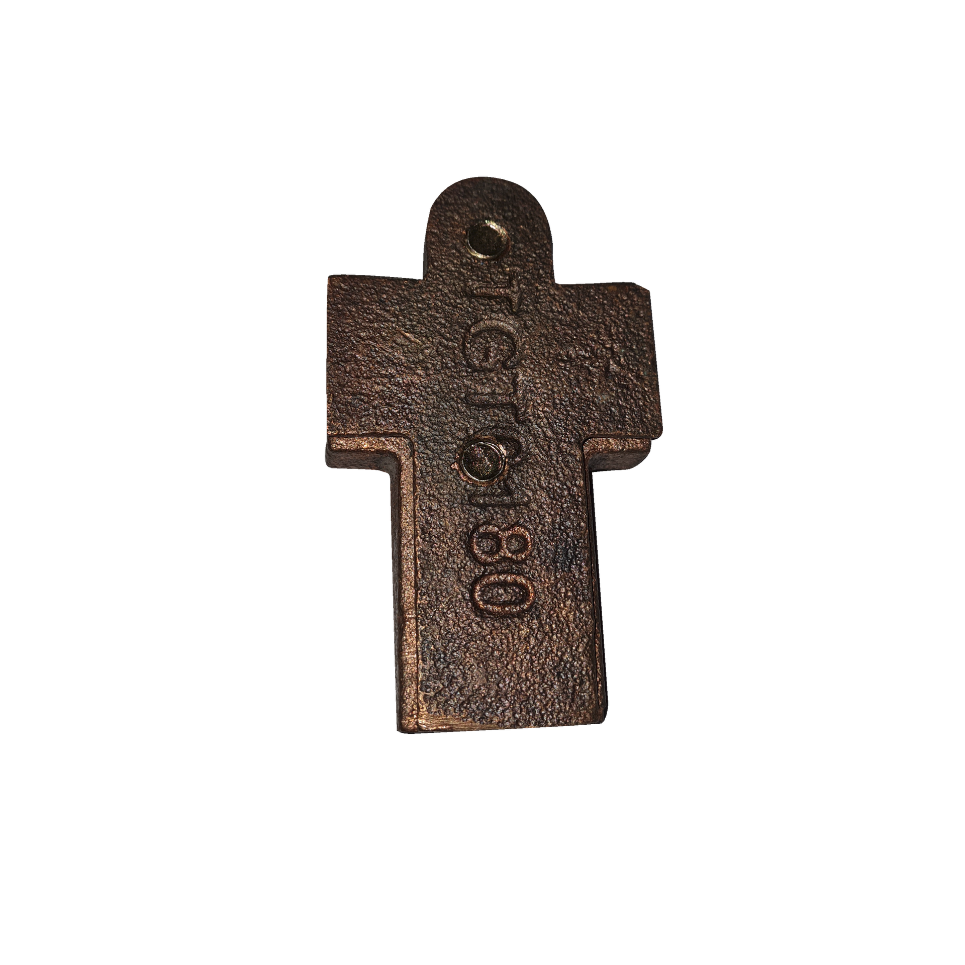 Conector tipo âTâ MecÃ¡nico elaborado en bronce, para cables calibre de 1/0 a 4/0 AWG