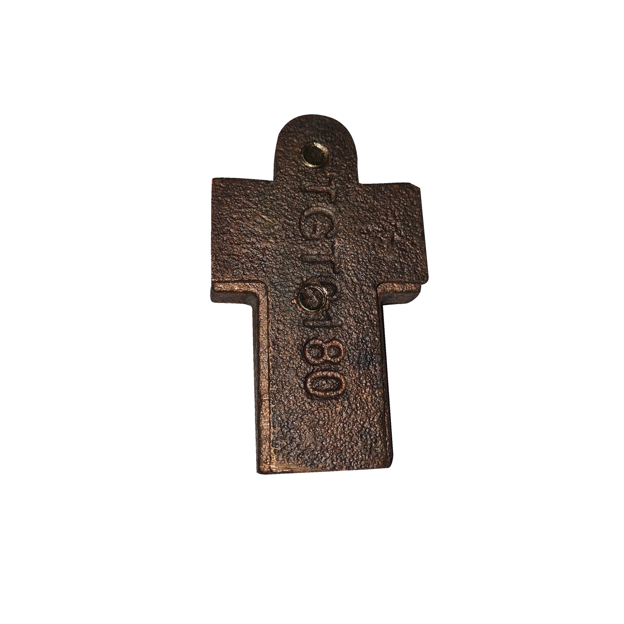 Conector tipo âTâ MecÃ¡nico elaborado en bronce, para cables calibre de 1/0 a 4/0 AWG