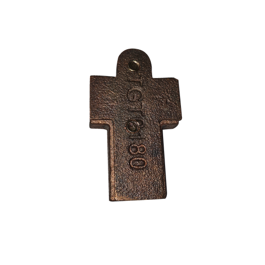 Conector tipo âTâ MecÃ¡nico elaborado en bronce, para cables calibre de 1/0 a 4/0 AWG