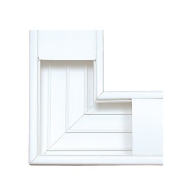 SecciÃ³n en "L" color blanco de PVC auto extinguible,  para canaleta TEK100 (5576-12100)