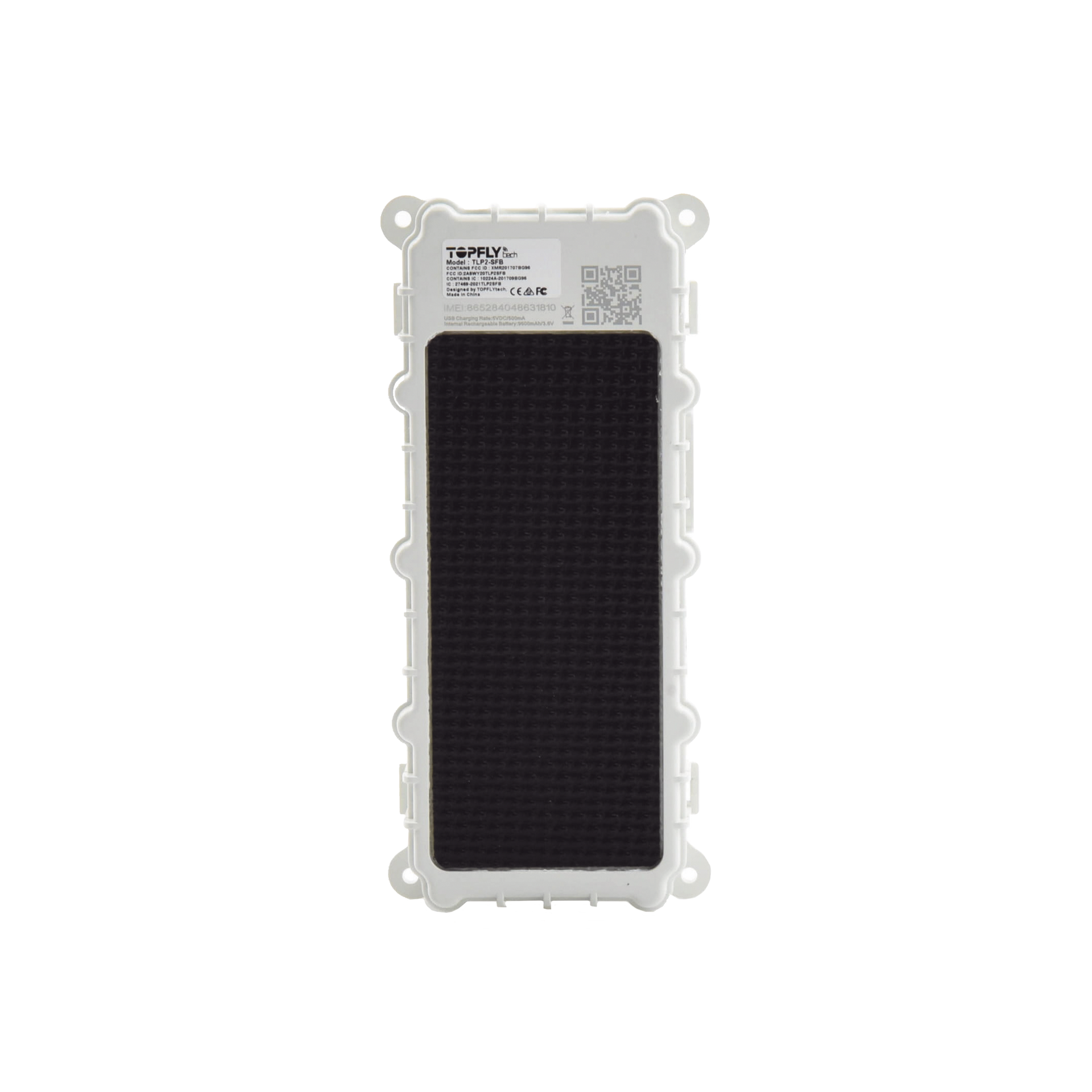 Dispositivo de Seguimiento de Activos / ProtecciÃ³n IP67 /  Recargable Li 9600 mAh / LTE Cat-M1/NB-IoT / TamaÃ±o Compacto / Funciona con EnergÃ­a Solar / Alarma de BaterÃ­a Baja / Seguridad de Datos MD5/AES / Soporte BLE 5.0