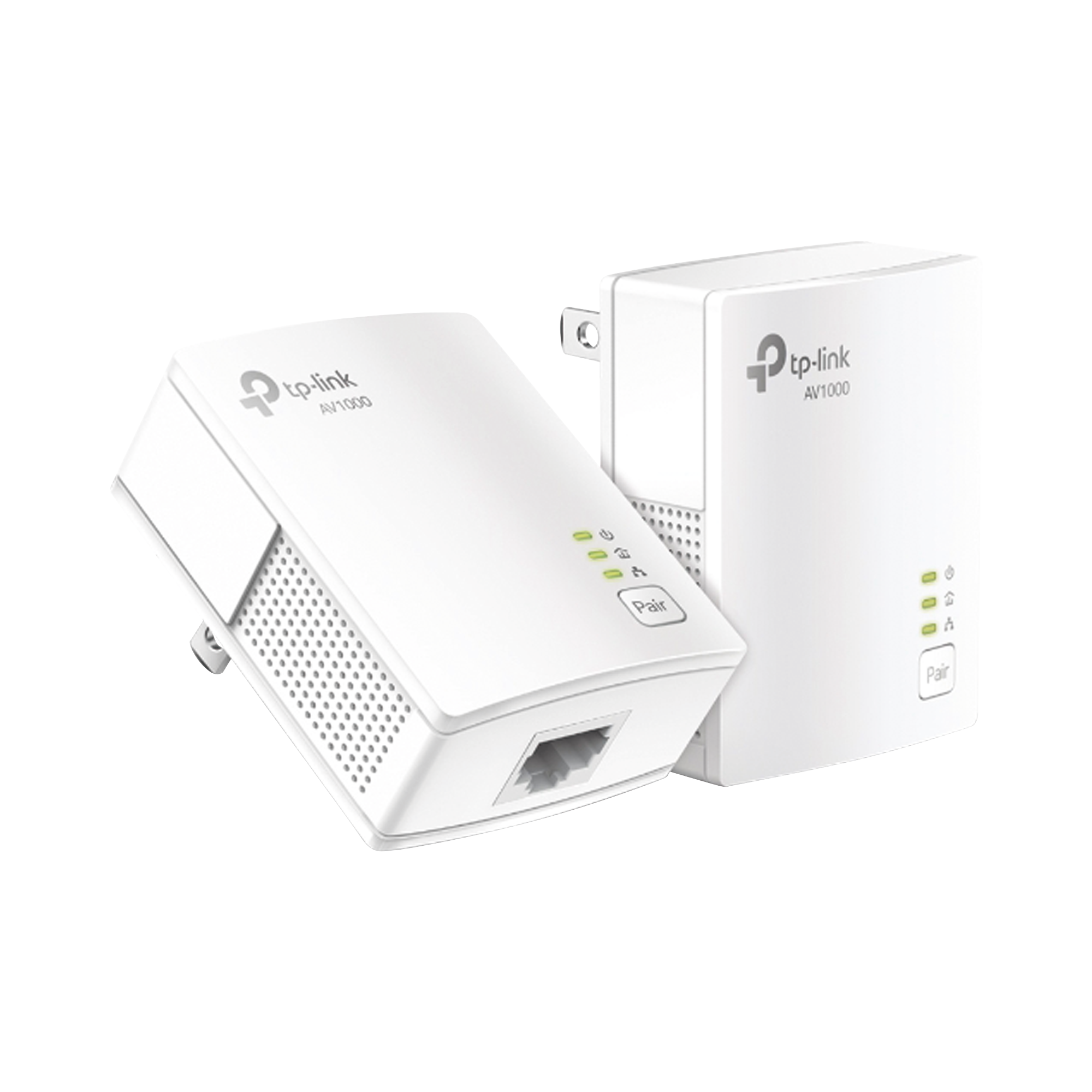 Kit Adaptador Powerline Gigabit Ethernet/ Tecnologia HomePlug AV2 / Puertos 1000Mbps / Plug and Play / hasta 300 M dentro de casa / 1 Puerto 10/100/1000 Mbps / TamaÃ±o ultra compacto