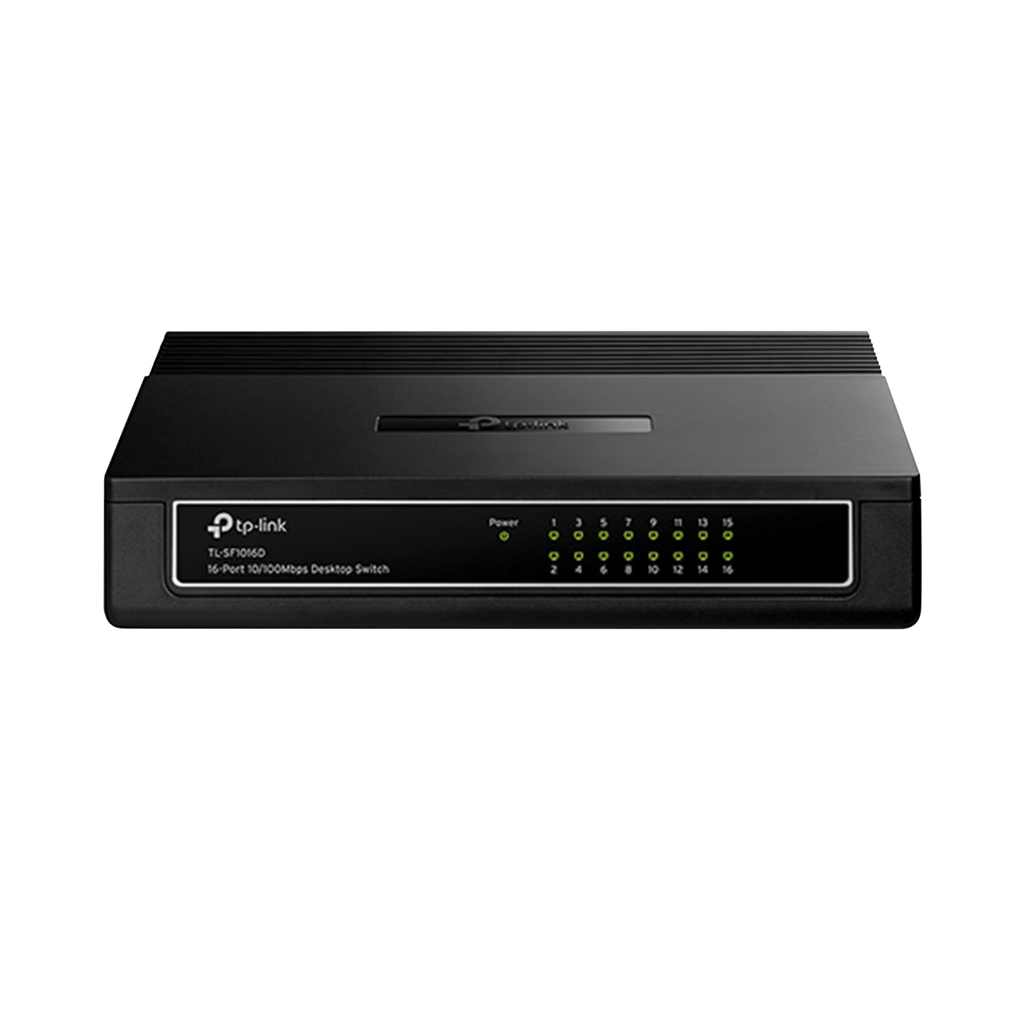 Switch no administrable de 16 puertos 10/100 Mbps para escritorio