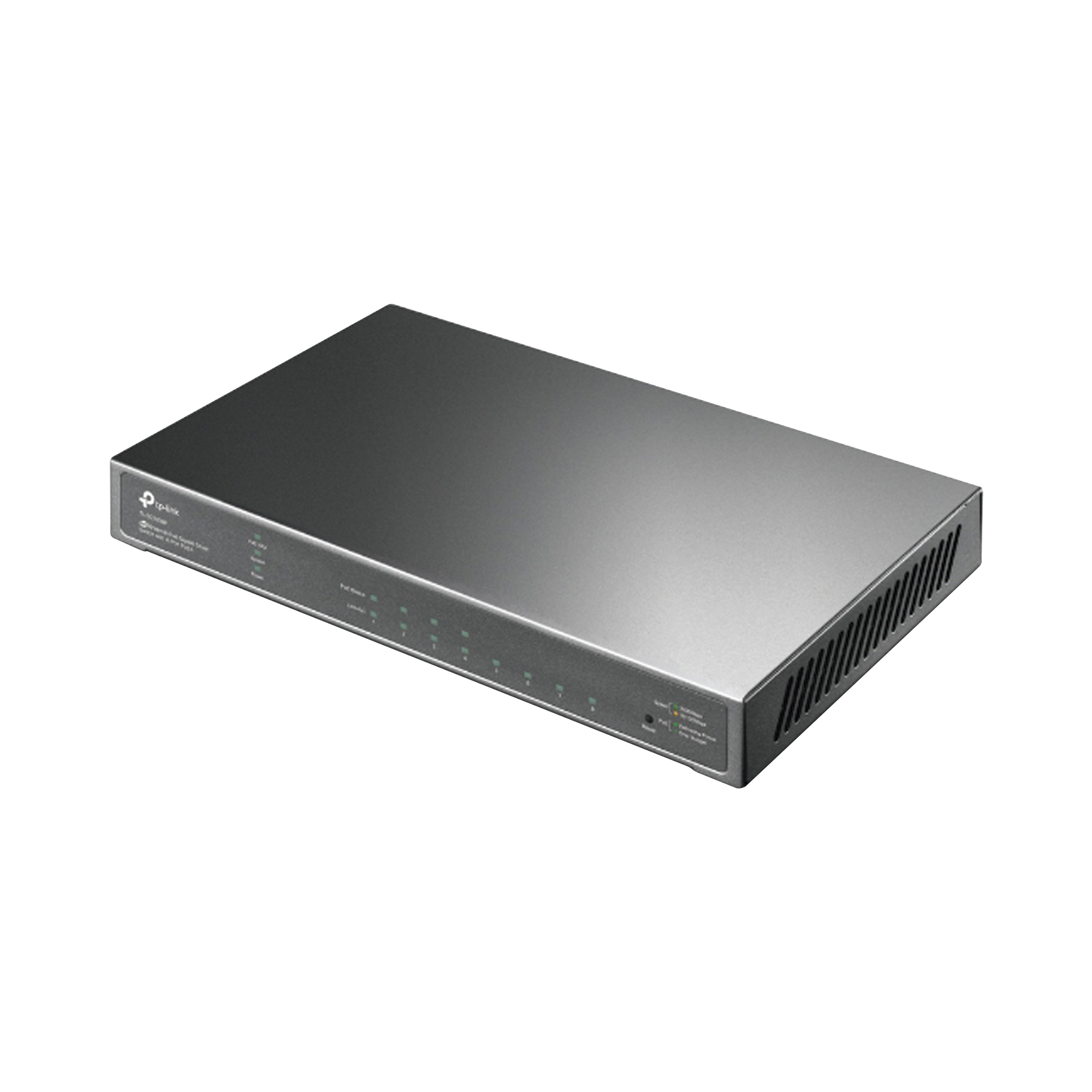 Switch PoE JetStream SDN Administrable 8 puertos 10/100/1000 Mbps, 4 puertos PoE, 62W, administraciÃ³n centralizada OMADA SDN