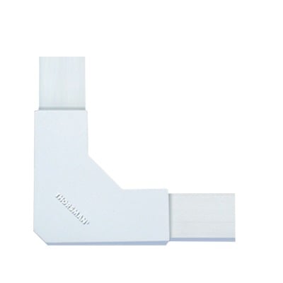 SecciÃ³n en "L" blanco de PVC auto extinguible, para canaletas TMK1020, TMK1020SD, TMK1020CD (5130-02001)