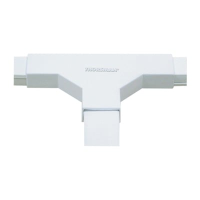 SecciÃ³n en "T" color blanco de PVC auto extinguible, para canaleta TMK1720 (5240-02001)