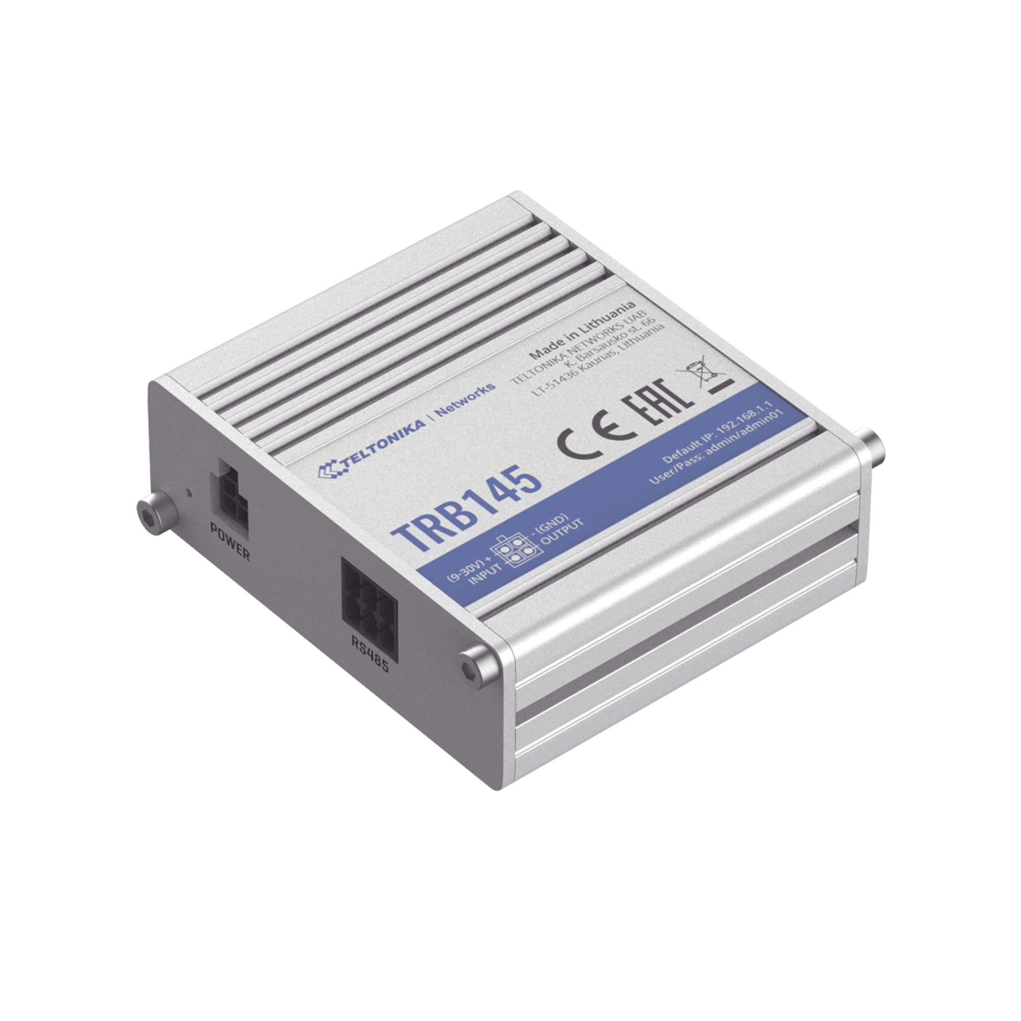 Gateway Industrial LTE 4G, con 1 puerto RS485