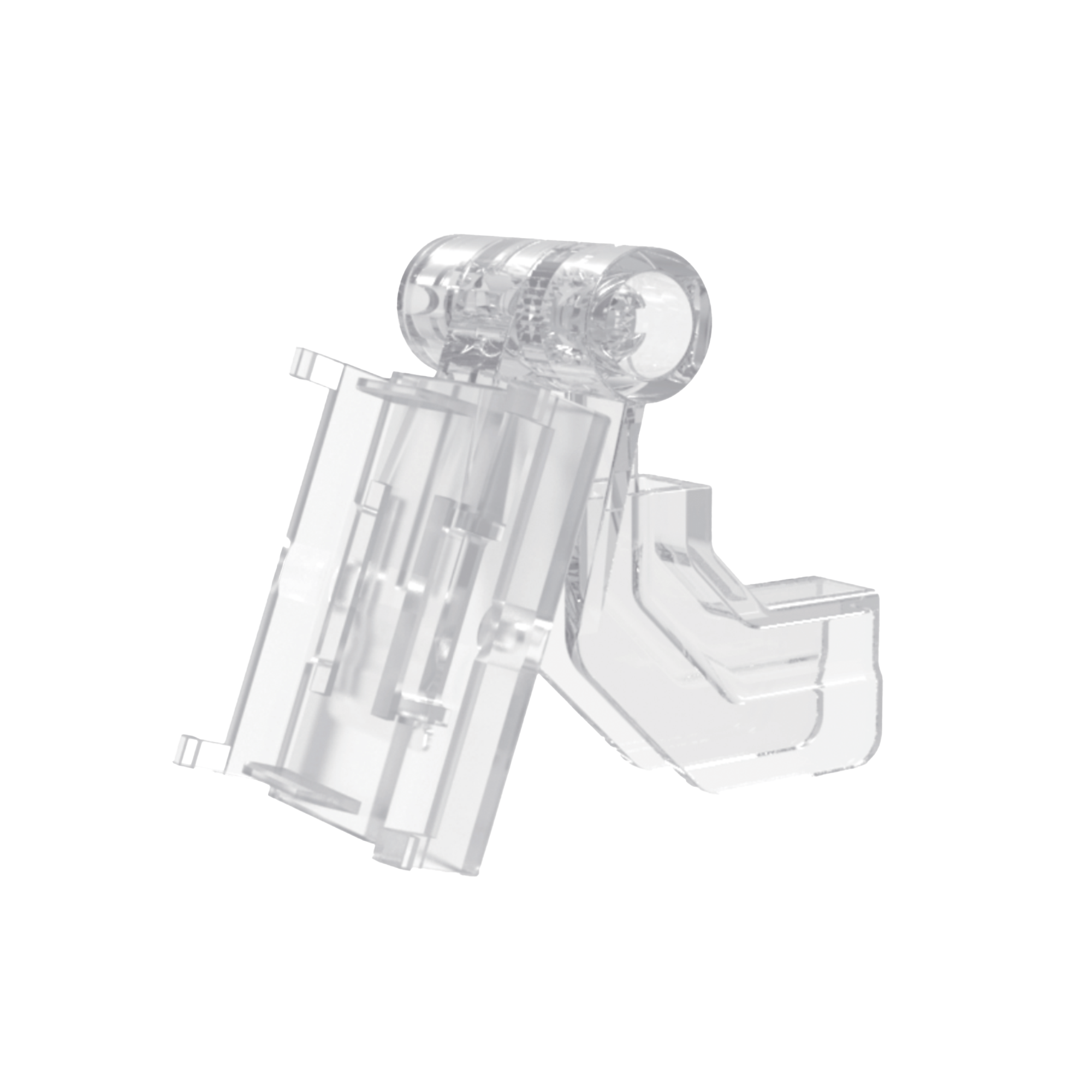 Gancho en T con Placa Trasera Adaptadora para Etiqueta de Tinta ElectrÃ³nica / AccessPRO / Diametro 5-9 mm / Compatible con 2.13" - 2.66" - 2.9"