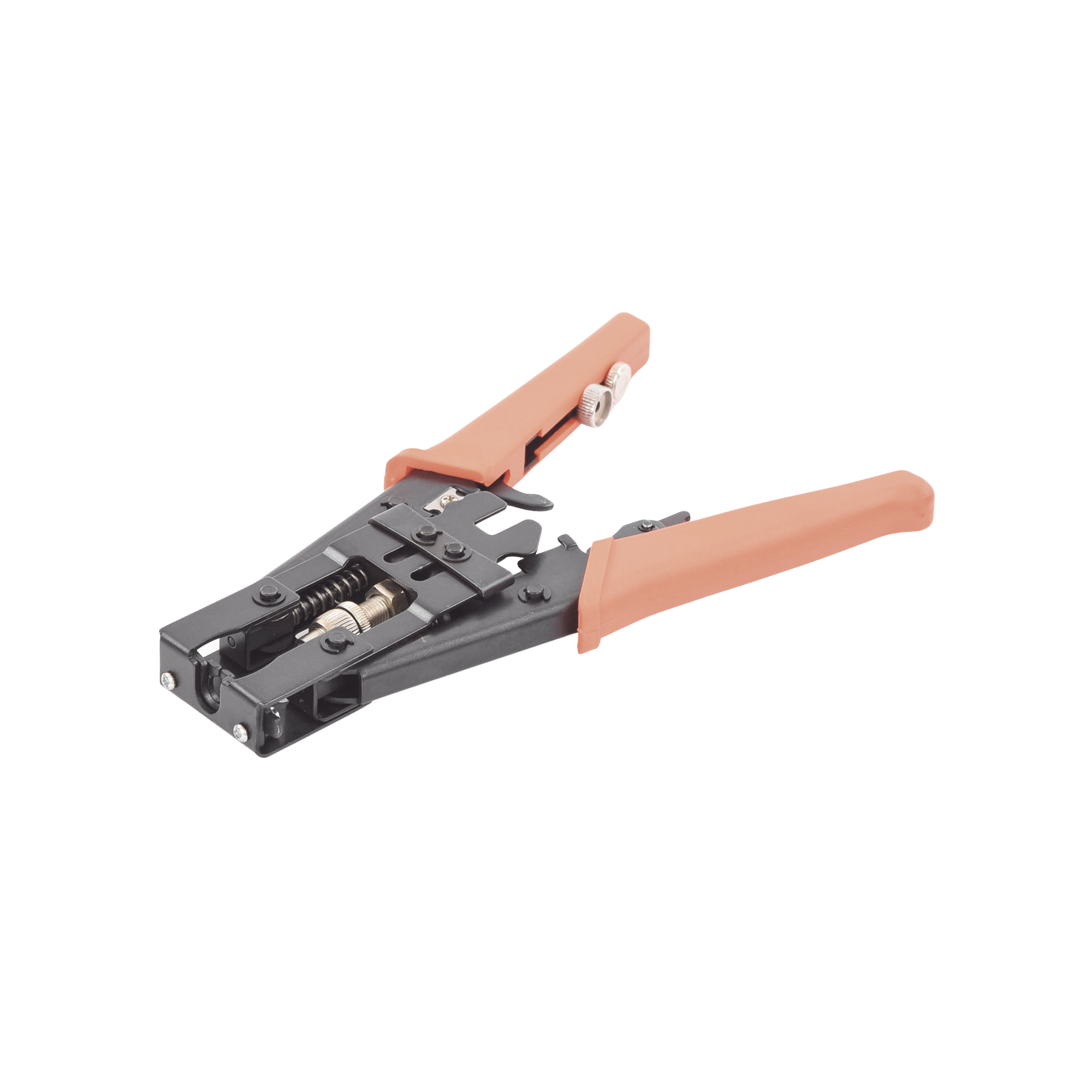 Pinzas para Instalar Conectores a Prueba de Agua, Tipo CompresiÃ³n de F Ã³ BNC, en Cables RG-59 (4C), RG-6 (5C)