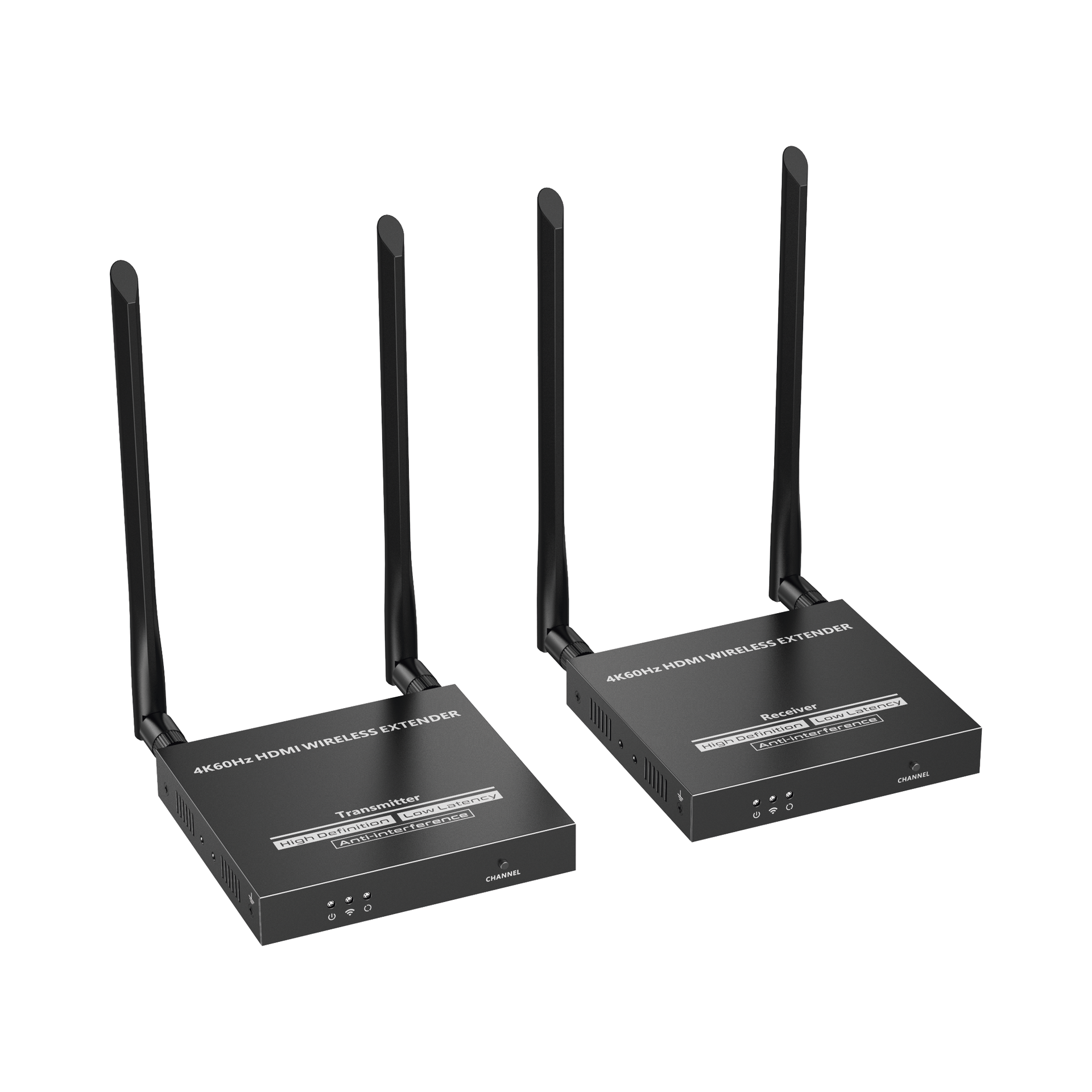 Kit Extensor Inalámbrico | 4K@60Hz | IP Color Stream| Transmisión hasta 50m | Salida Loop | IR |